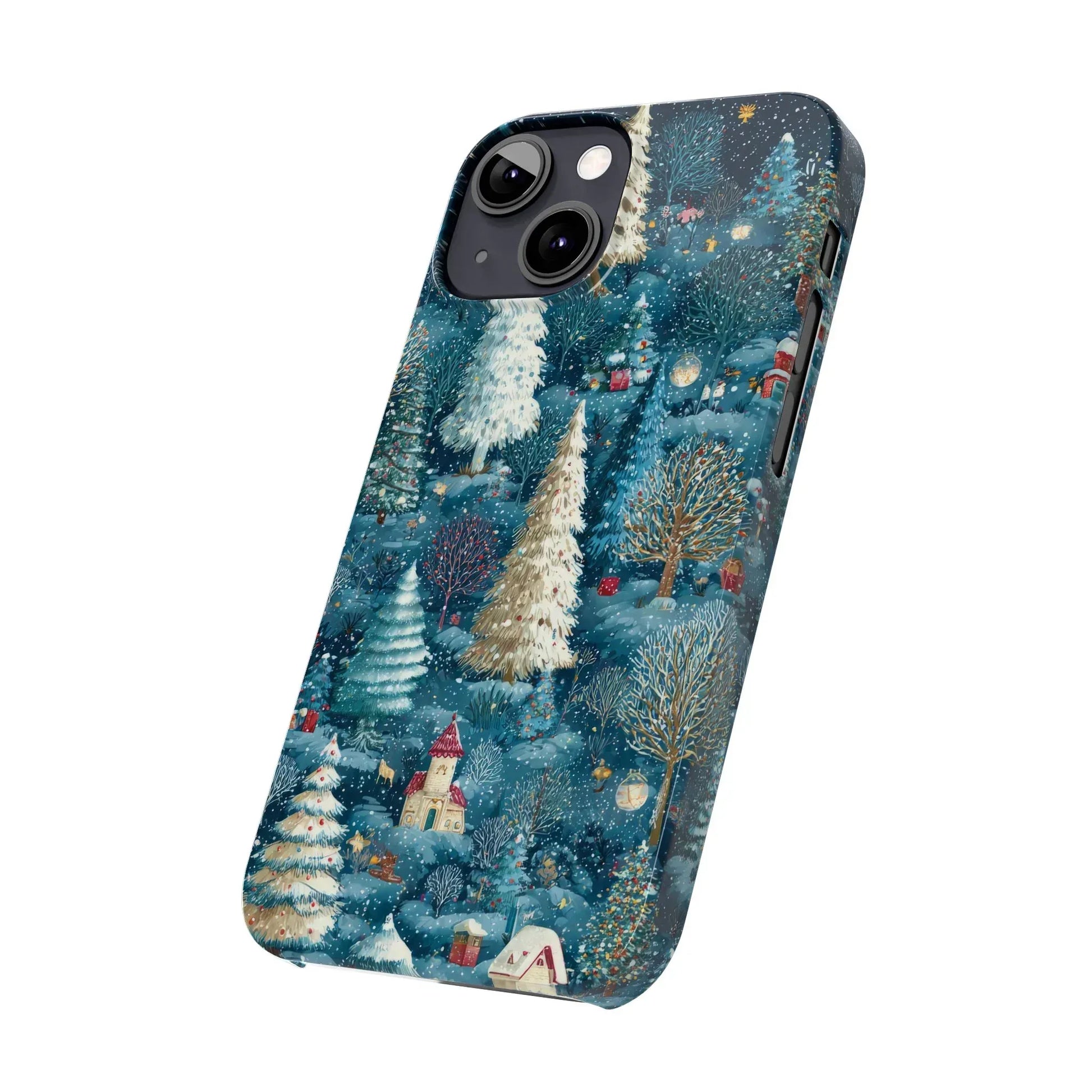 Frosty Forest Phone Case for iPhone 11-17 - KARARMDESIGN