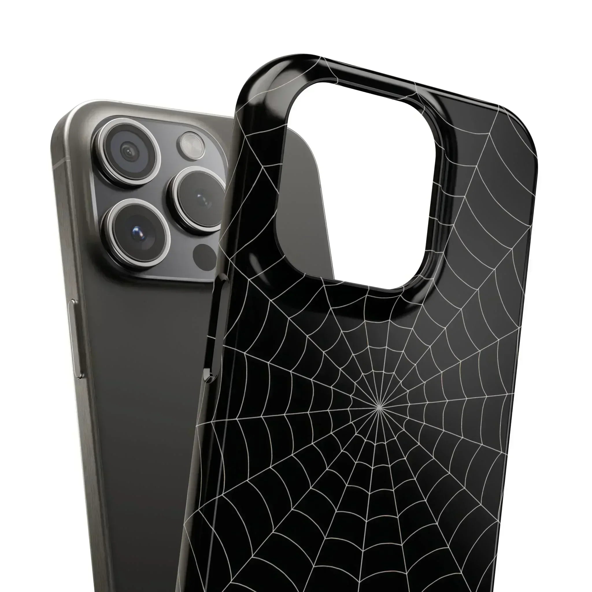 Spider Web Phone Case for iPhone 12-16 - KARARMDESIGN