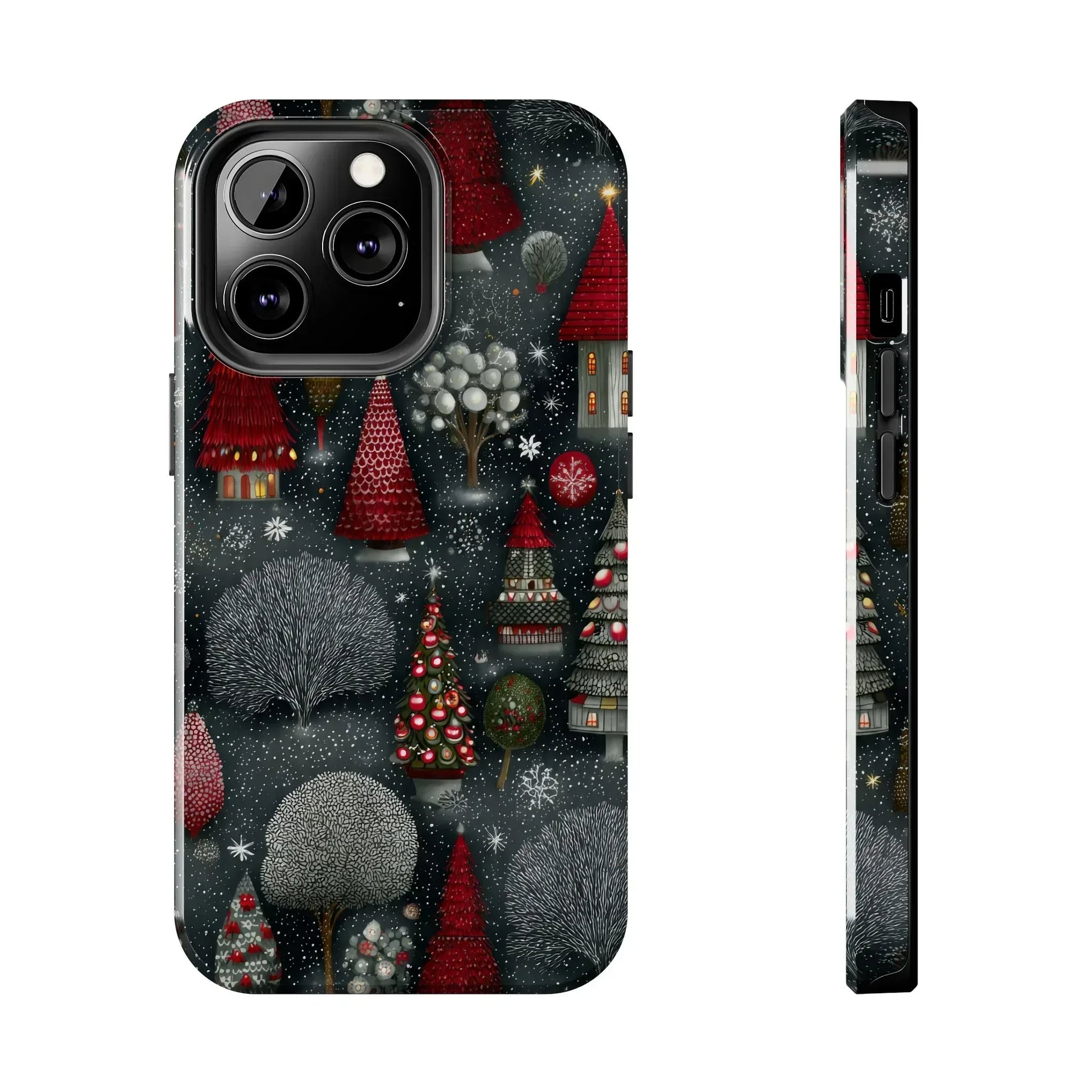 Frosted Fir Magic Phone Case for iPhone 11-17 - KARARMDESIGN