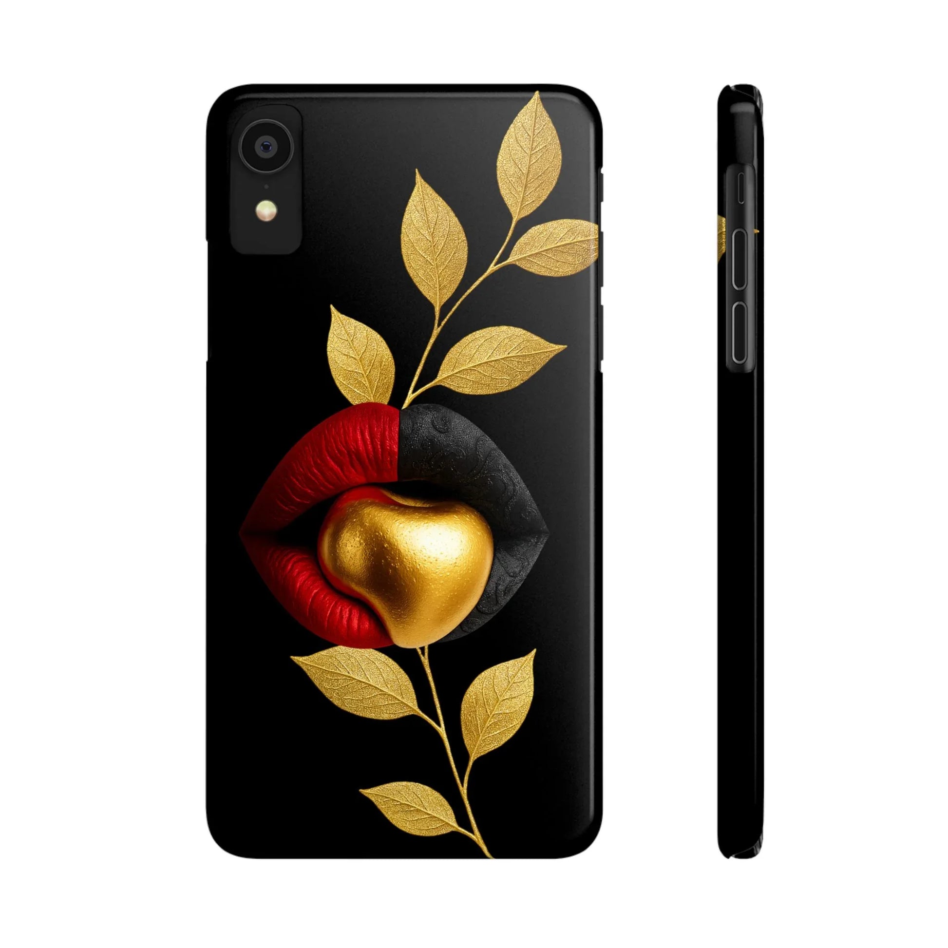Gilded Expression Phone Case for iPhone 7-17 Models - KARARMDESIGN