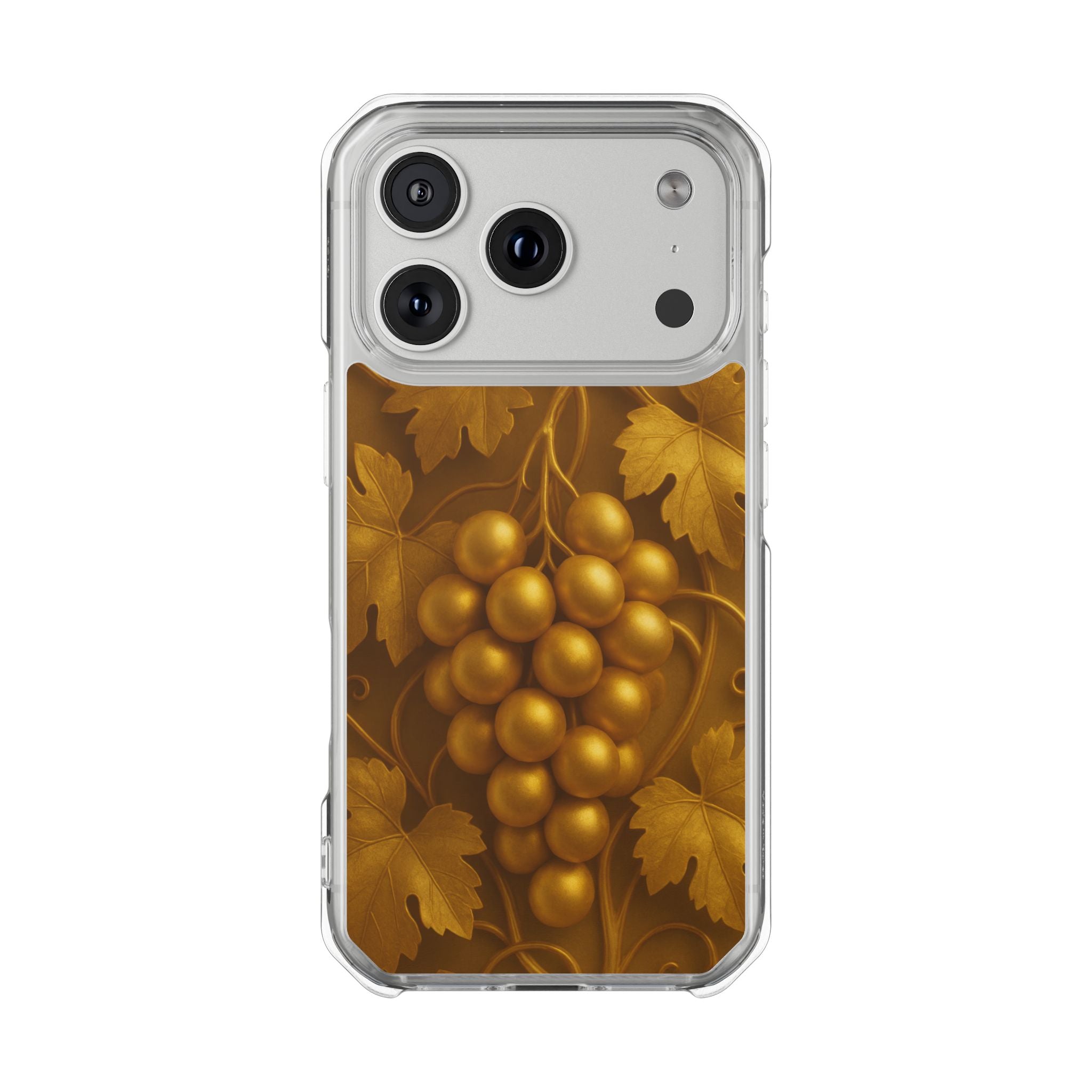 Golden Grapes Phone Case for iPhone 14-17