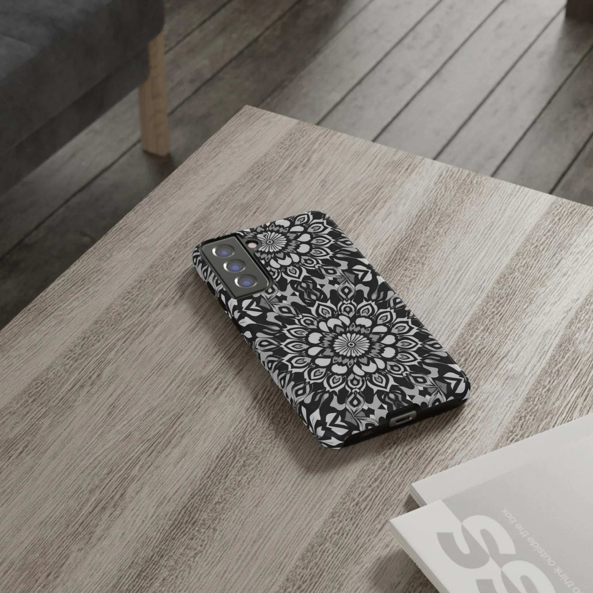 Mandala Phone Case for iPhone and Galaxy - KARARMDESIGN