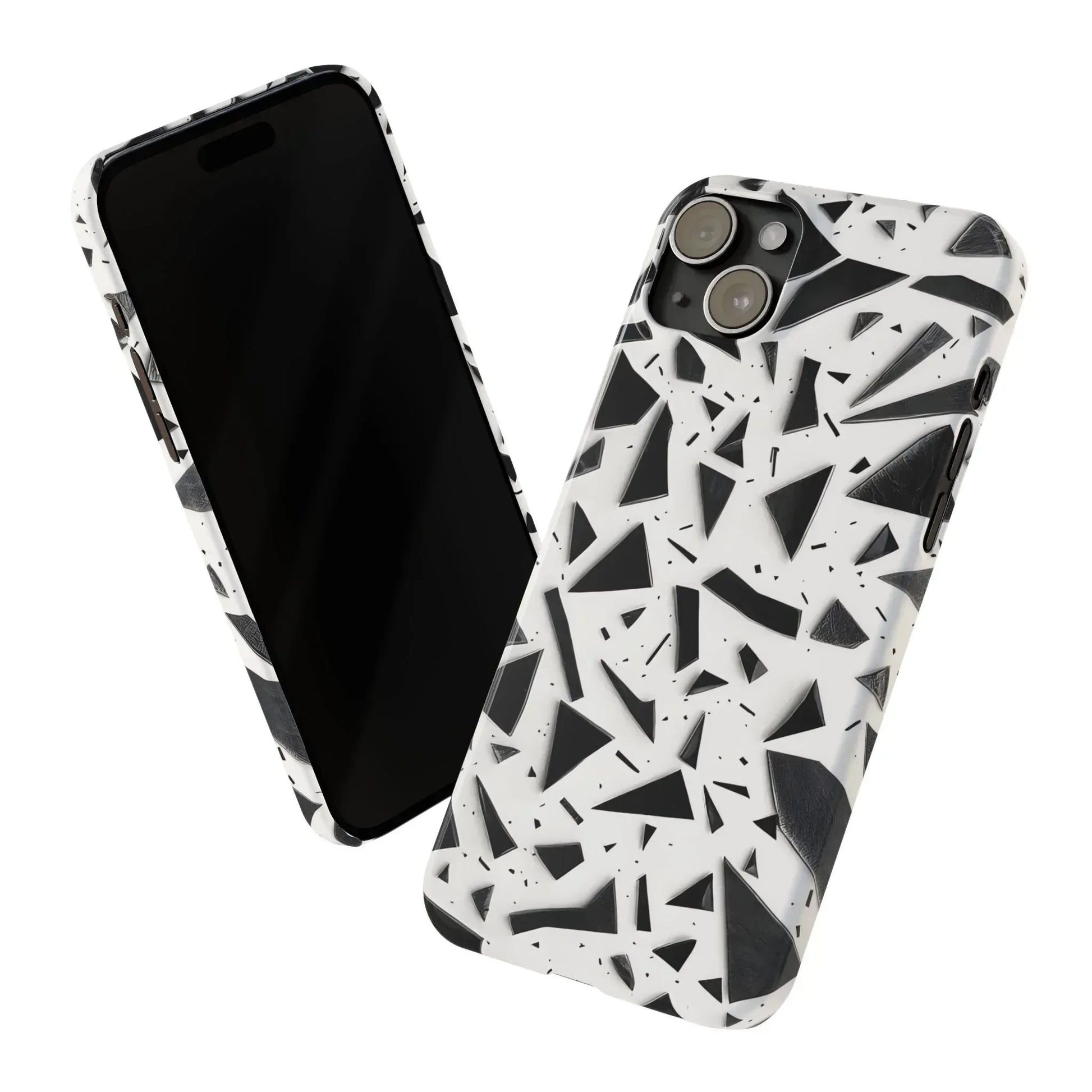 Abstract Slim Phone Case for iPhone 11-17 - KARARMDESIGN