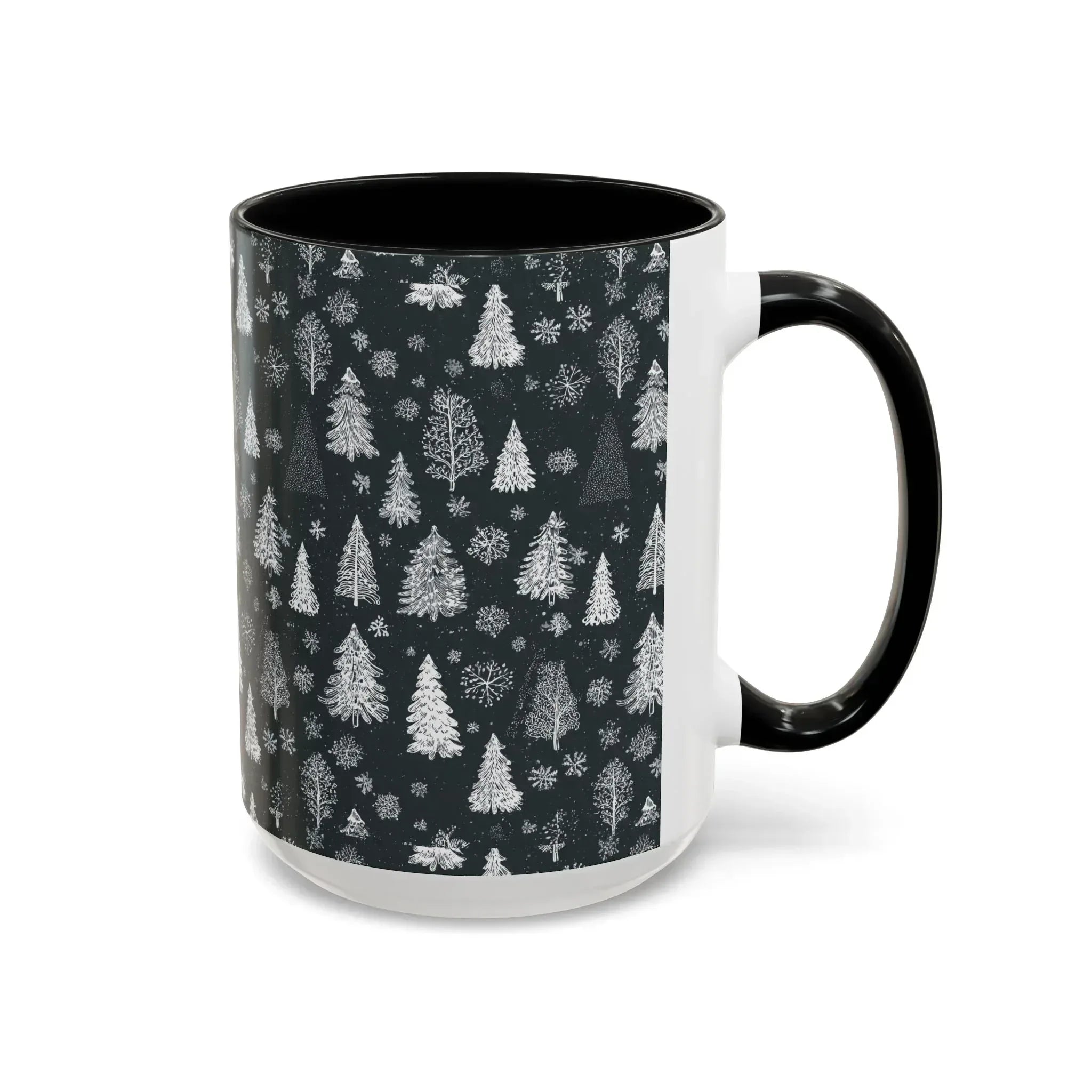 Christmas Tree Pattern Mug (11, 15oz) - KARARMDESIGN