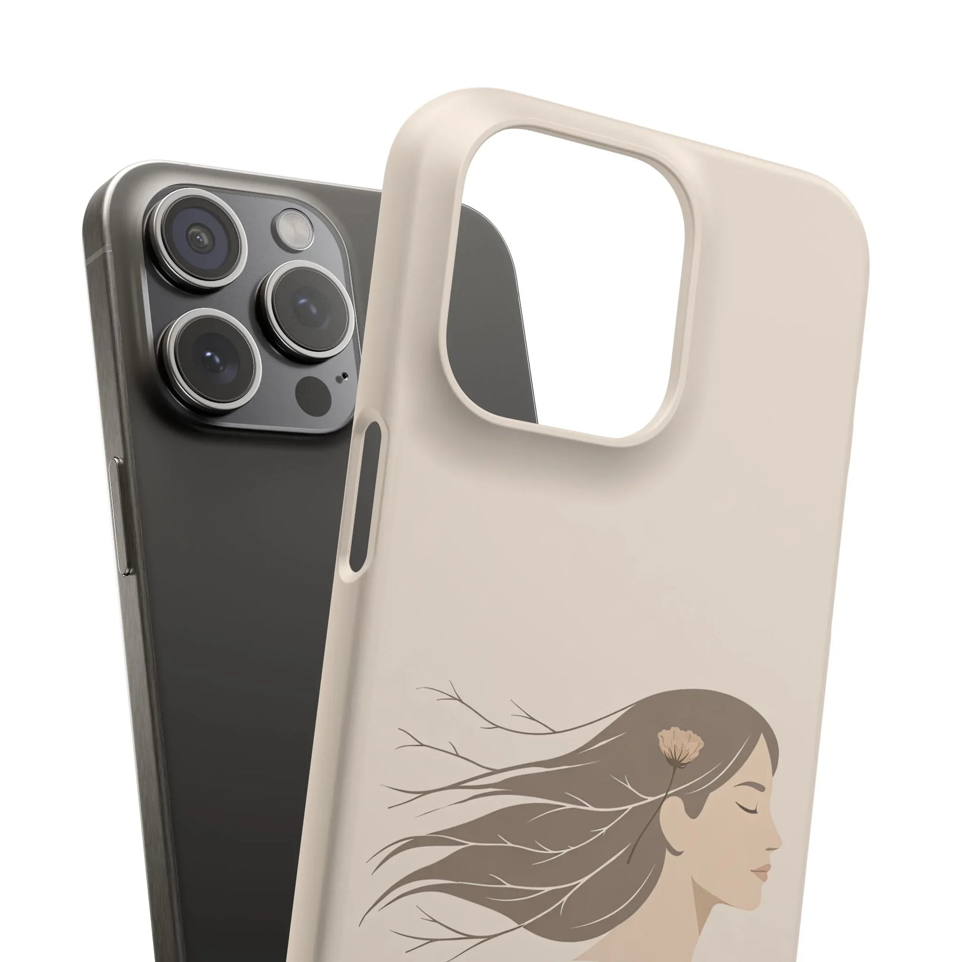 Graceful Strength Phone Case for iPhone 11-17 and Galaxy S20-25 - KARARMDESIGN
