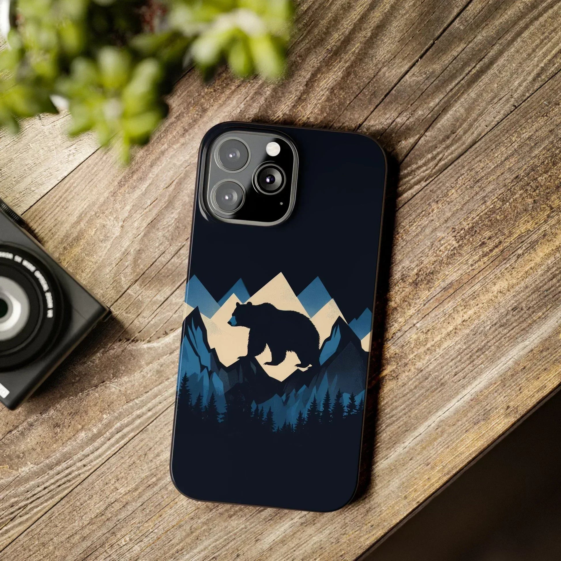 Wild Bear Phone Case for iPhone 11-17 - KARARMDESIGN