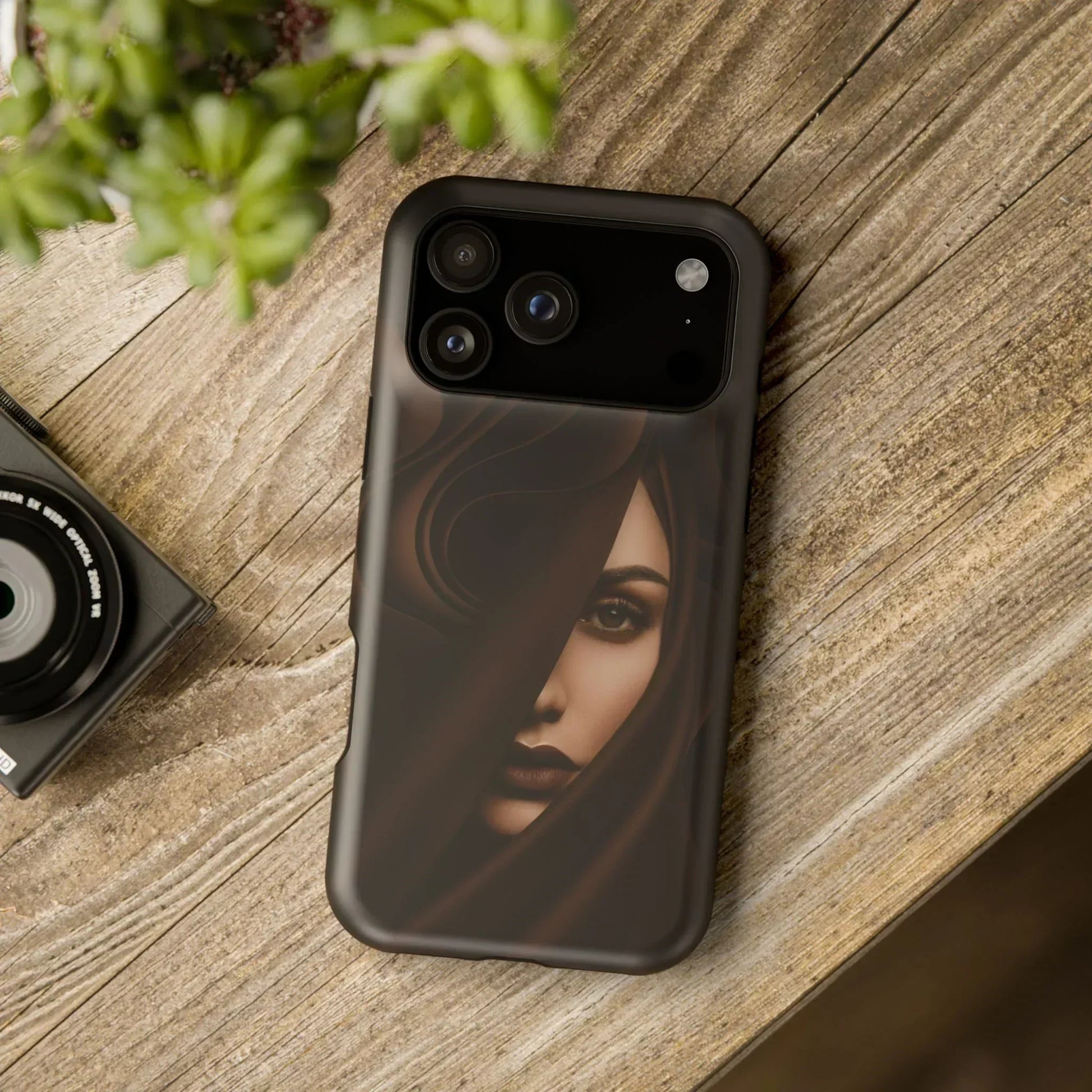 Mystery Woman Phone Case for iPhone 17, Air, Pro, Pro Max - KarArmDesign