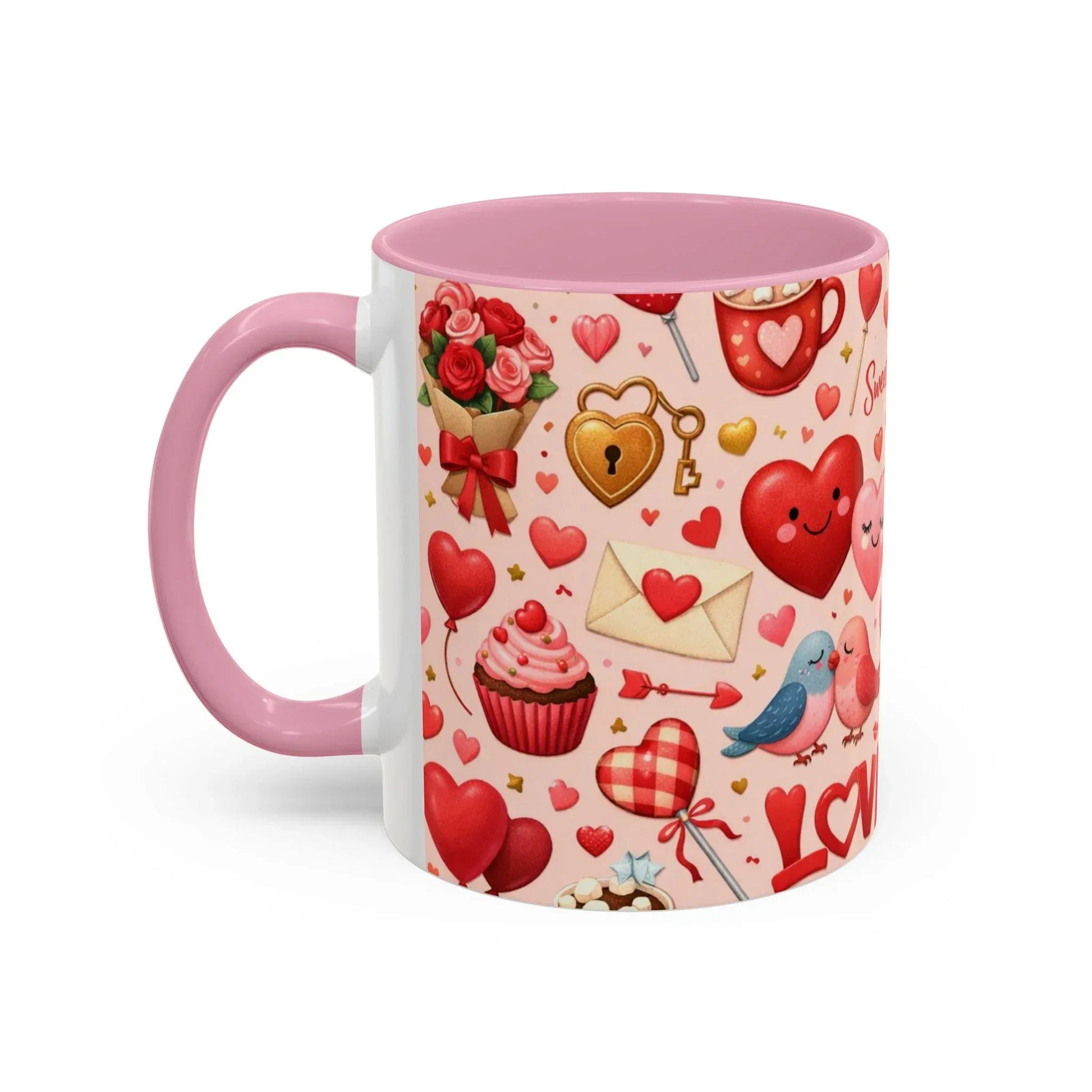 Sweetheart Love Mug - Colorful Mugs (11oz, 15oz) - KARARMDESIGN