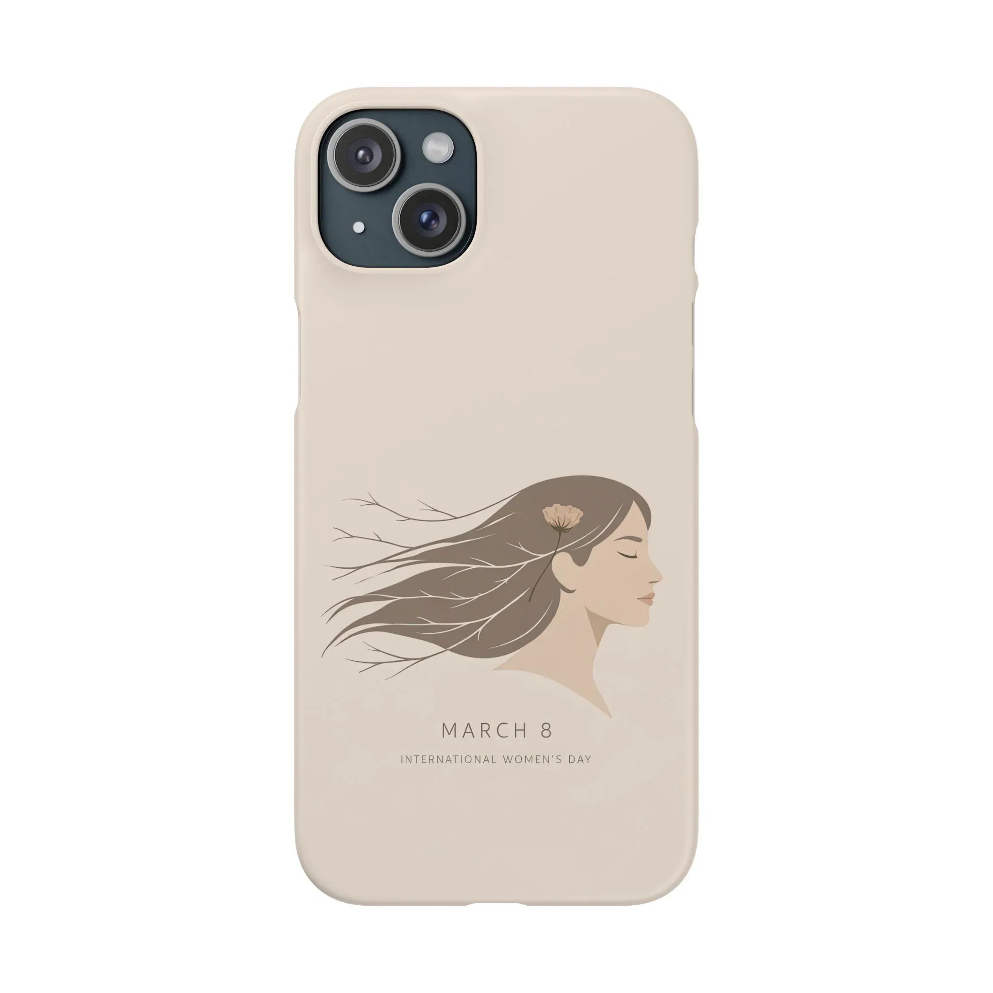 Graceful Strength Phone Case for iPhone 11-17 and Galaxy S20-25 - KARARMDESIGN