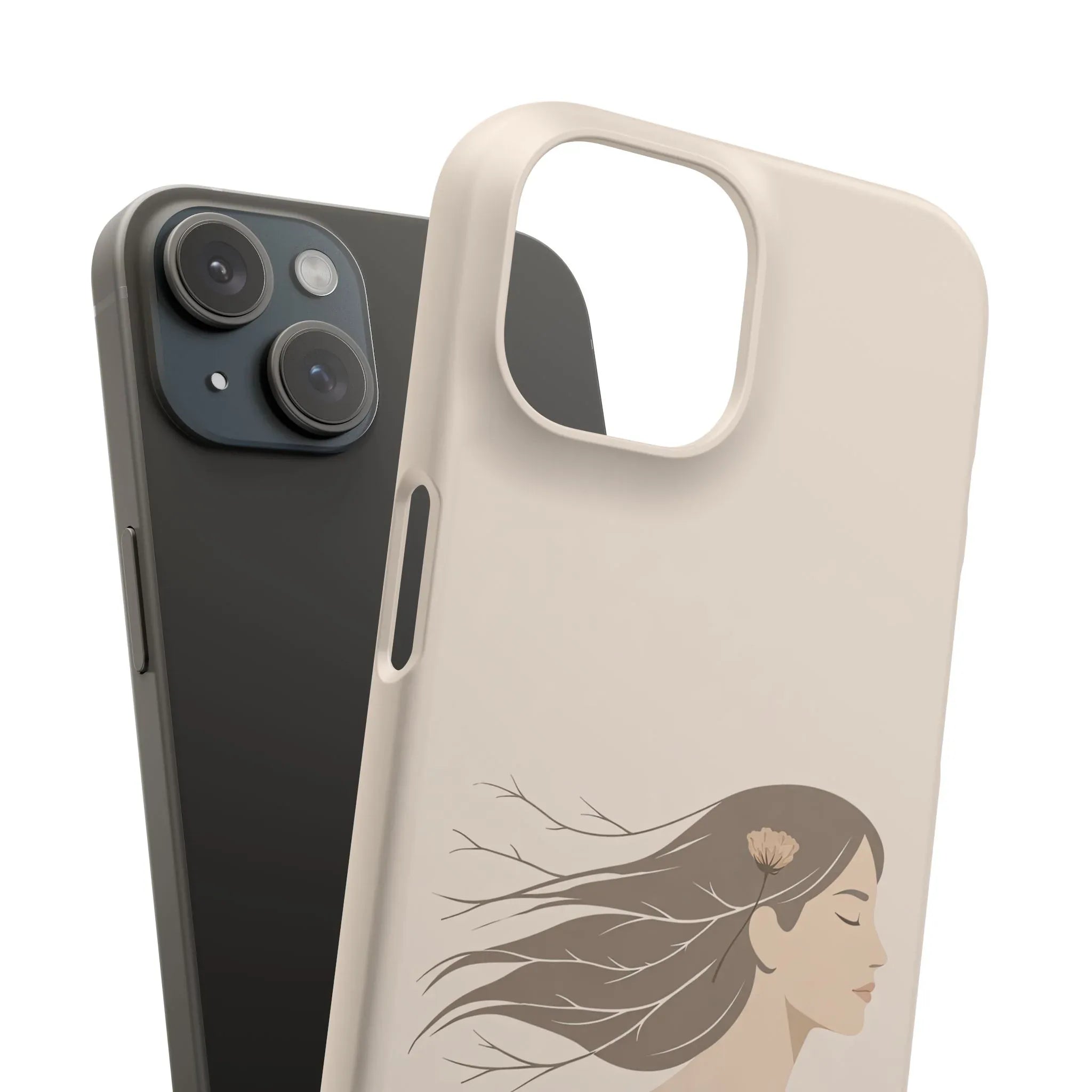 Graceful Strength Phone Case for iPhone 11-17 and Galaxy S20-25 - KARARMDESIGN