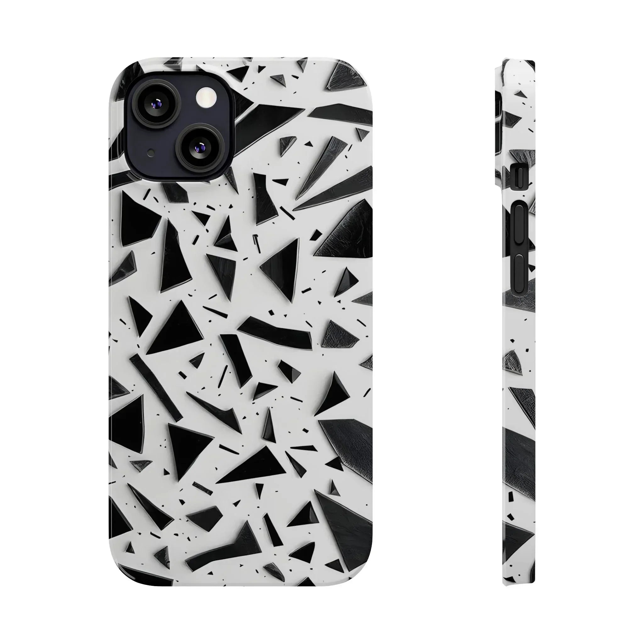 Abstract Slim Phone Case for iPhone 11-17 - KARARMDESIGN