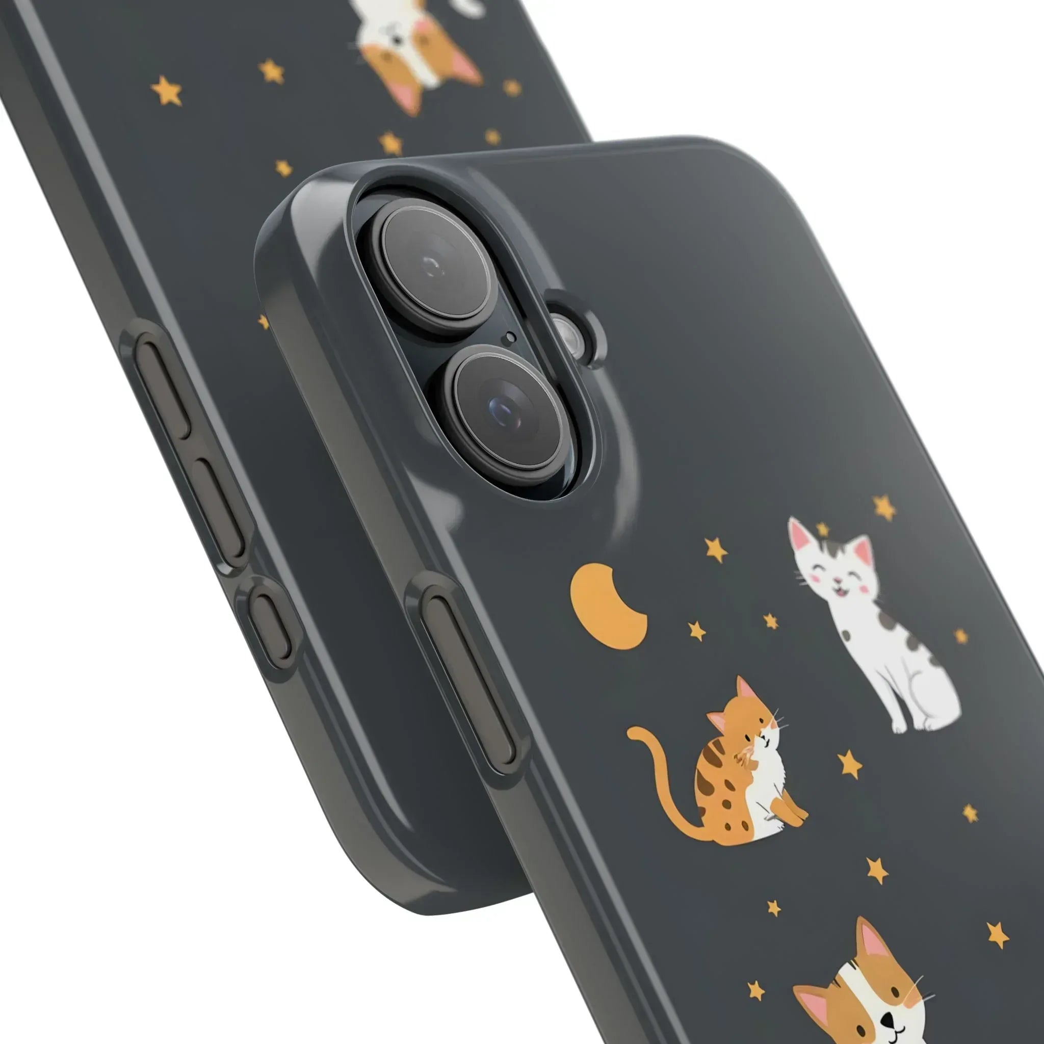 Cute Cat and Dog Phone Case for iPhone 11-17 - KARARMDESIGN