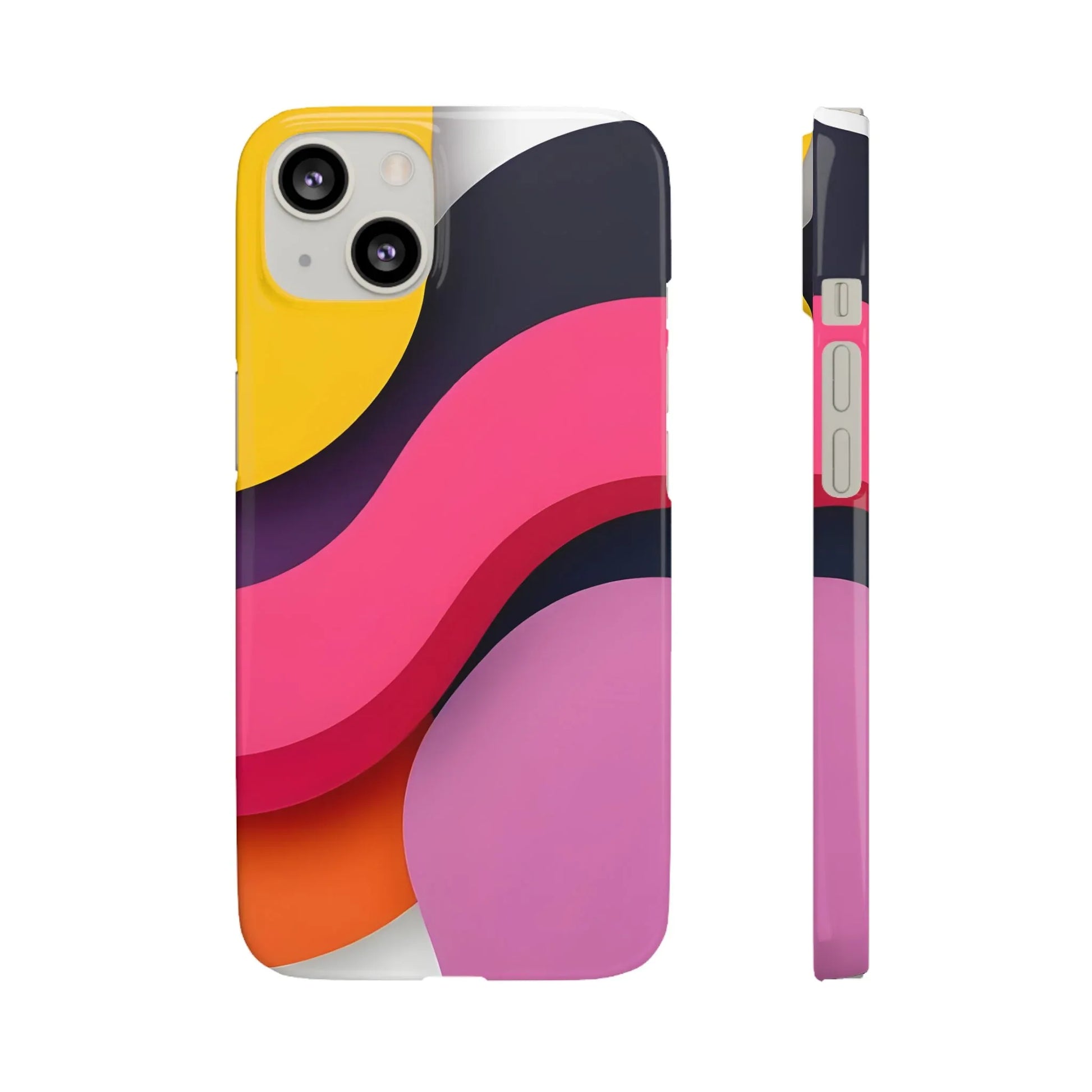 Abstract Phone Case for iPhone 11-17 and Galaxy S20-S25 - KARARMDESIGN