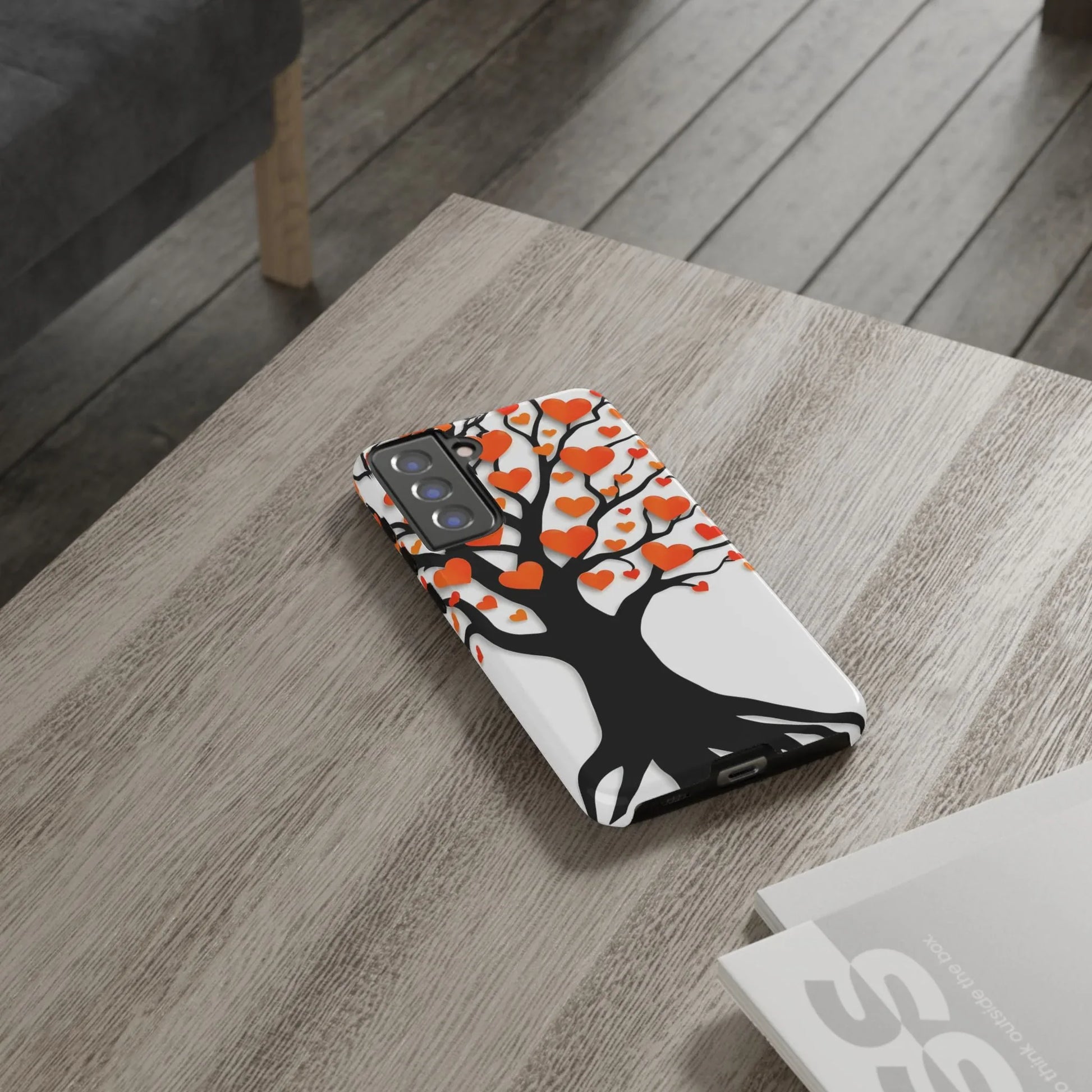 Heart Design Phone Case for iPhone 11–17 and Galaxy S20–S25 - KARARMDESIGN