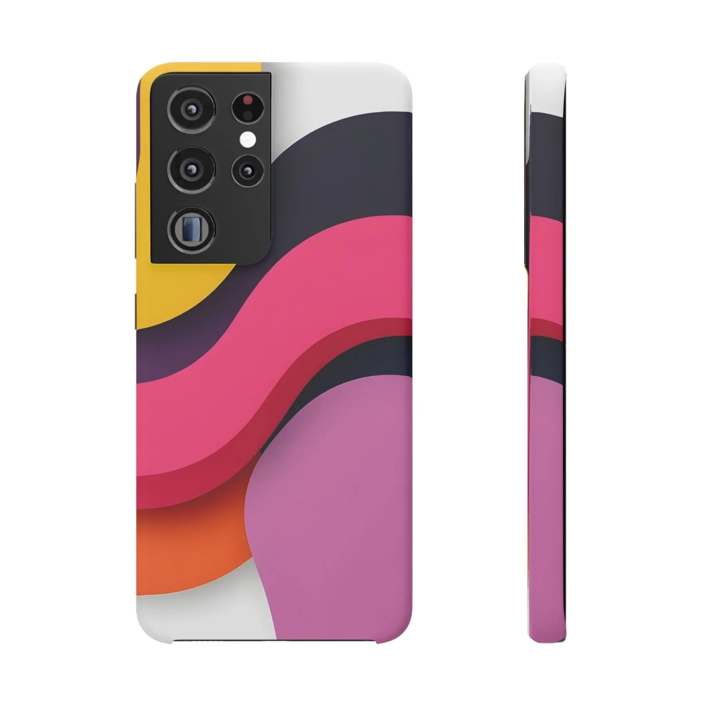 Abstract Phone Case for iPhone 7-16 and Samsung Galaxy S10-S25 Models - KarArmDesign