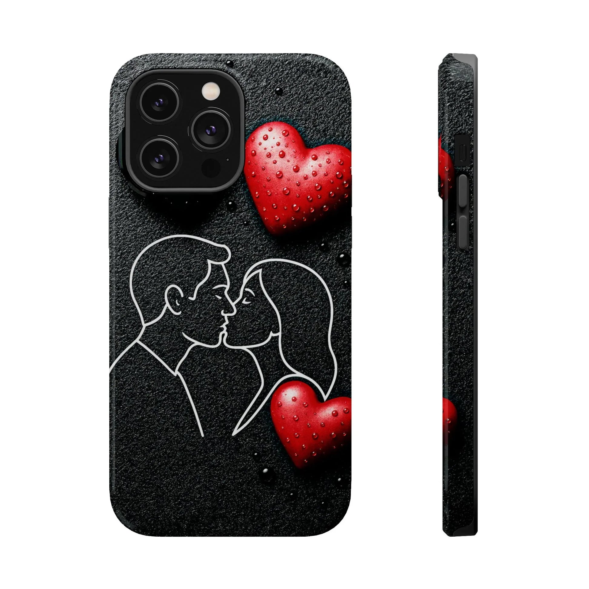 Midnight Kiss Phone Case for iPhone 13-17 - KARARMDESIGN