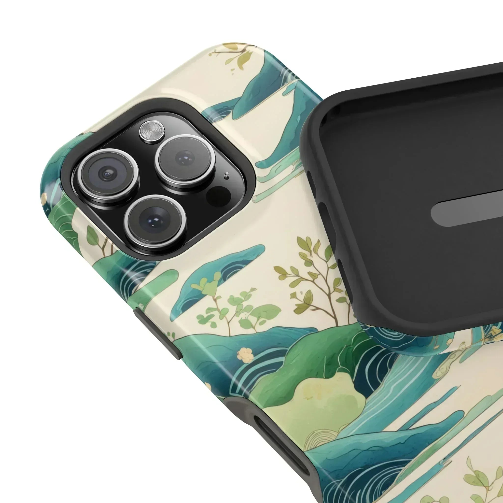 Nature Landscape Phone Case for iPhone 12-16 and Galaxy S21-S22 - KARARMDESIGN