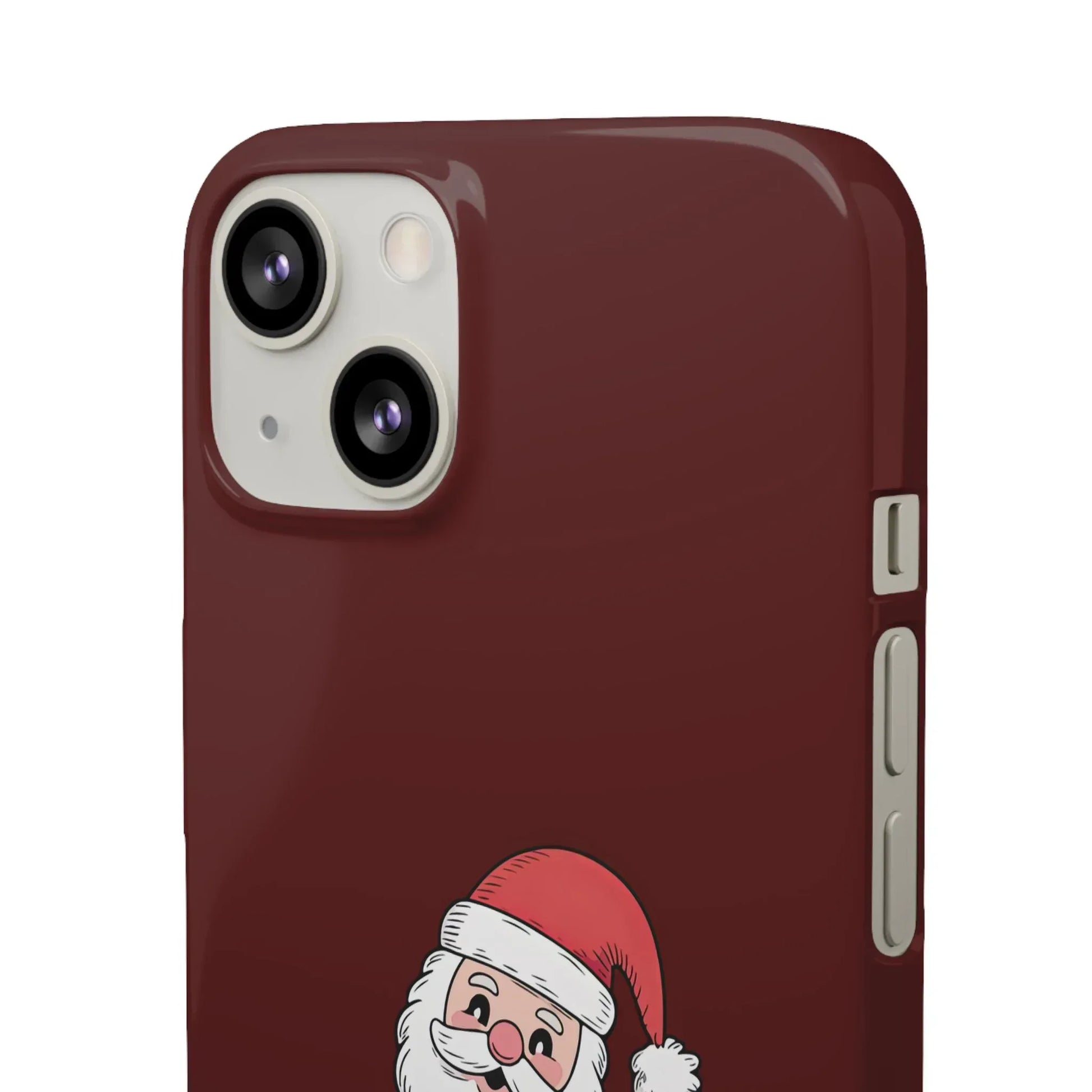 Crimson Claus Phone Case for iPhone 8-17 and Galaxy S20-S25 - KARARMDESIGN