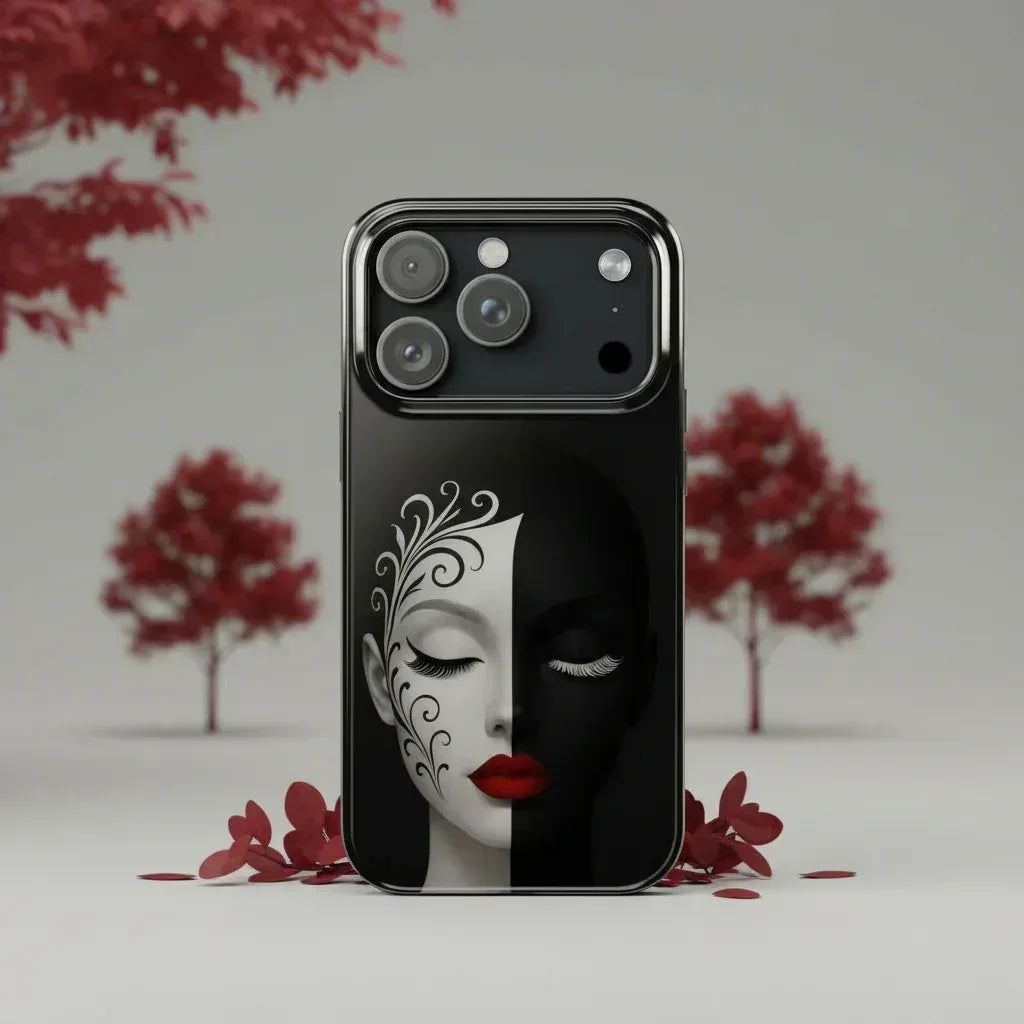 Artistic Head Design Phone Case for iPhone 11-17 - KARARMDESIGN