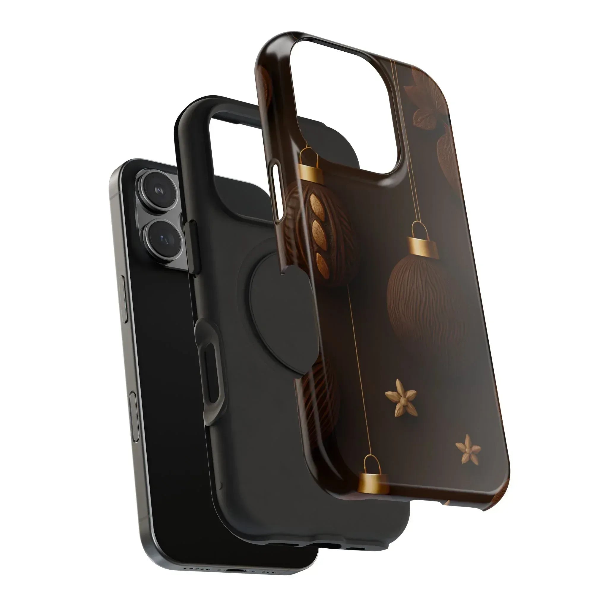 Chocolate Ornaments Phone Case for iPhone 11-17 and Galaxy S21-S22 - KARARMDESIGN