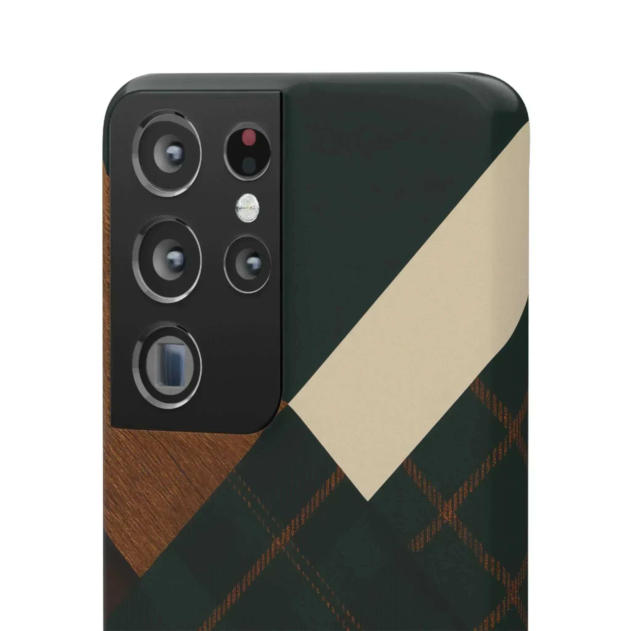 Rustic Green Phone Case for iPhone 8-16 and Galaxy S20-S24 - KARARMDESIGN