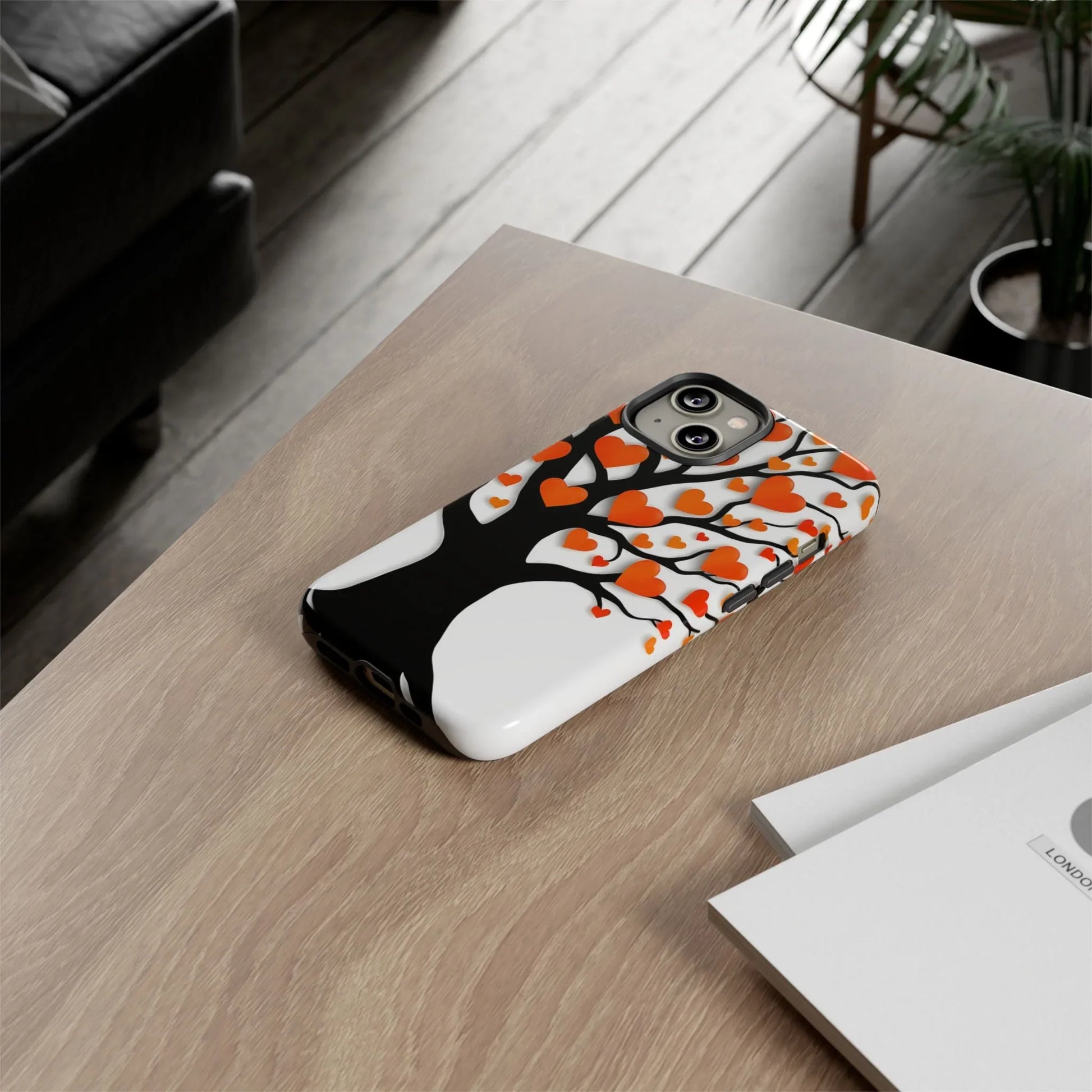 Heart Design Phone Case for iPhone 11–17 and Galaxy S20–S25 - KARARMDESIGN