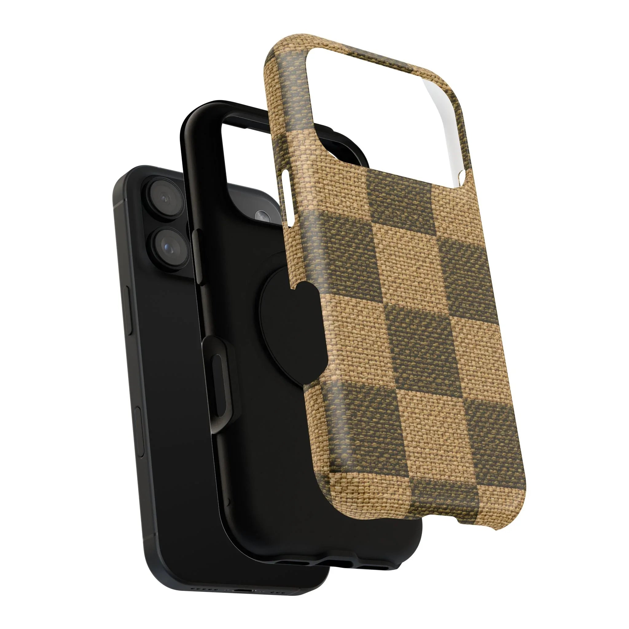 Rustic Woven Phone Case for iPhone 11-17 and Galaxy S21-S22 - KARARMDESIGN