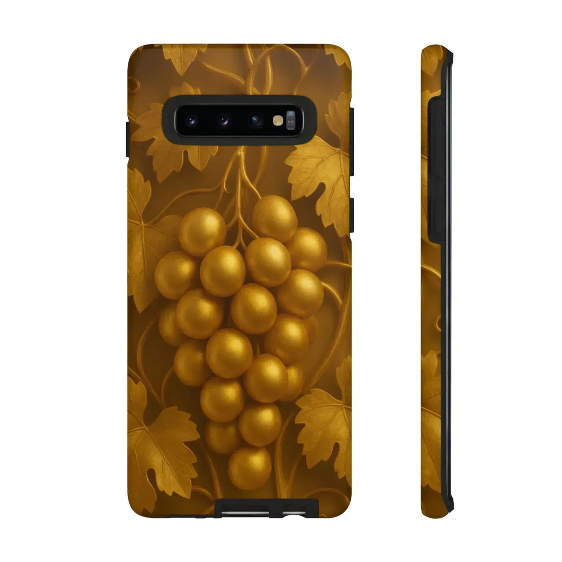 Golden Grapes Phone Case for Samsung Galaxy S10-S25 - KARARMDESIGN