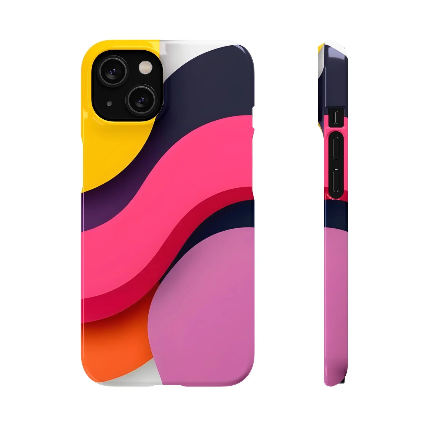 Abstract Phone Case for iPhone 7-16 and Samsung Galaxy S10-S25 Models - KarArmDesign