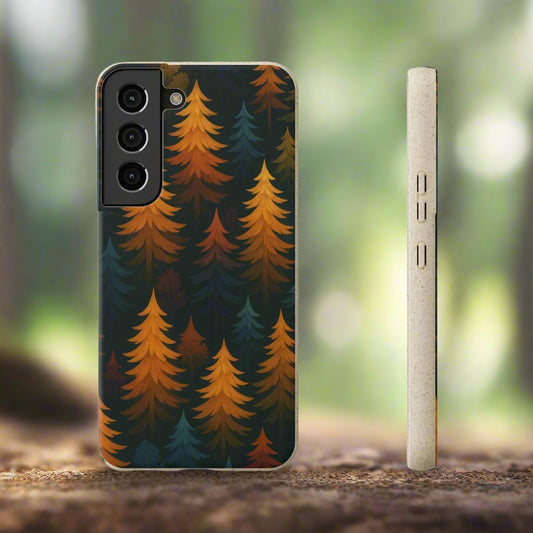 Eco Forest Biodegradable Phone Case for iPhone 11-16 and Samsung Galaxy S20-S22 Models - KarArmDesign