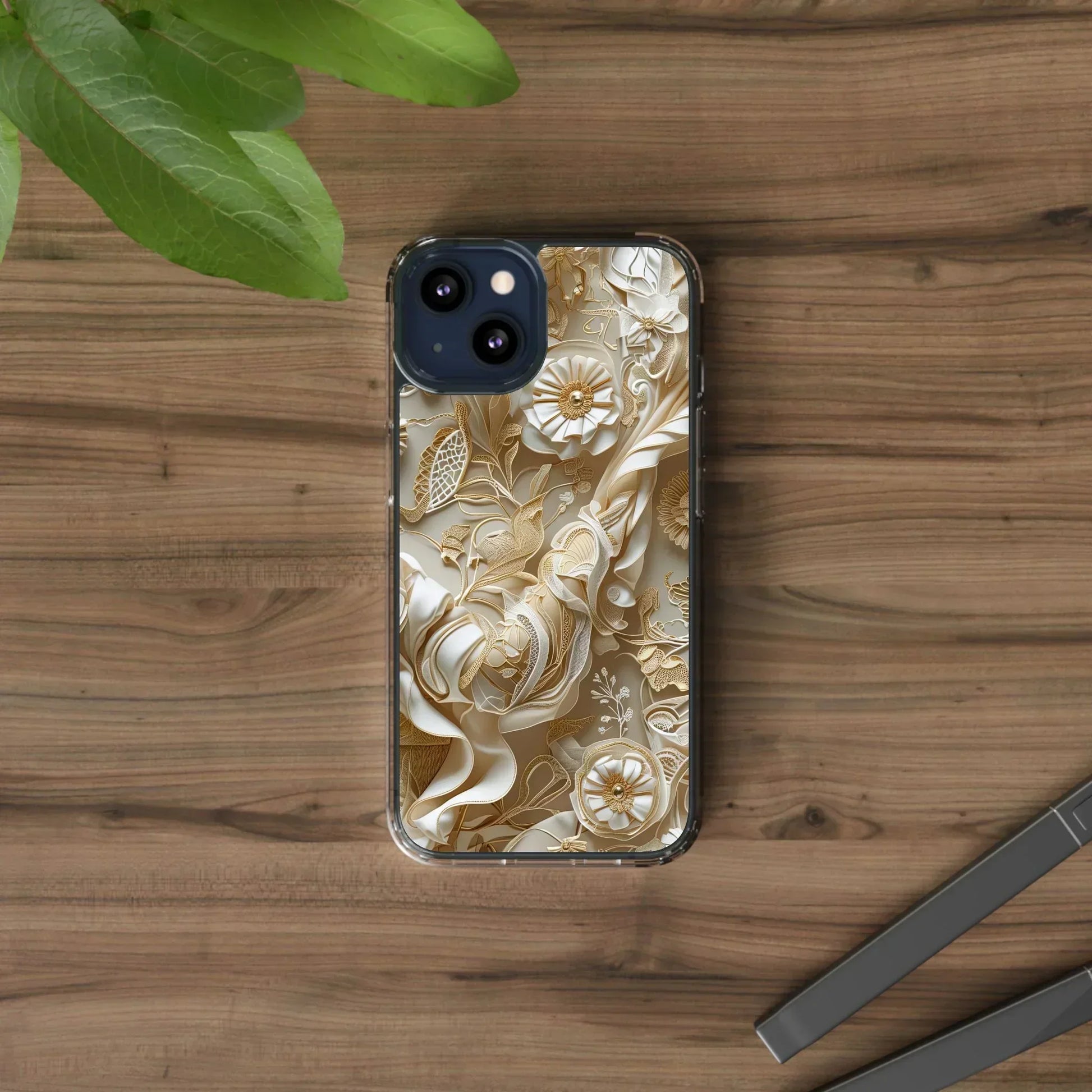 Minimalist Clear Phone Case for iPhone 12-16 and Samsung Galaxy S21 Models - KarArmDesign