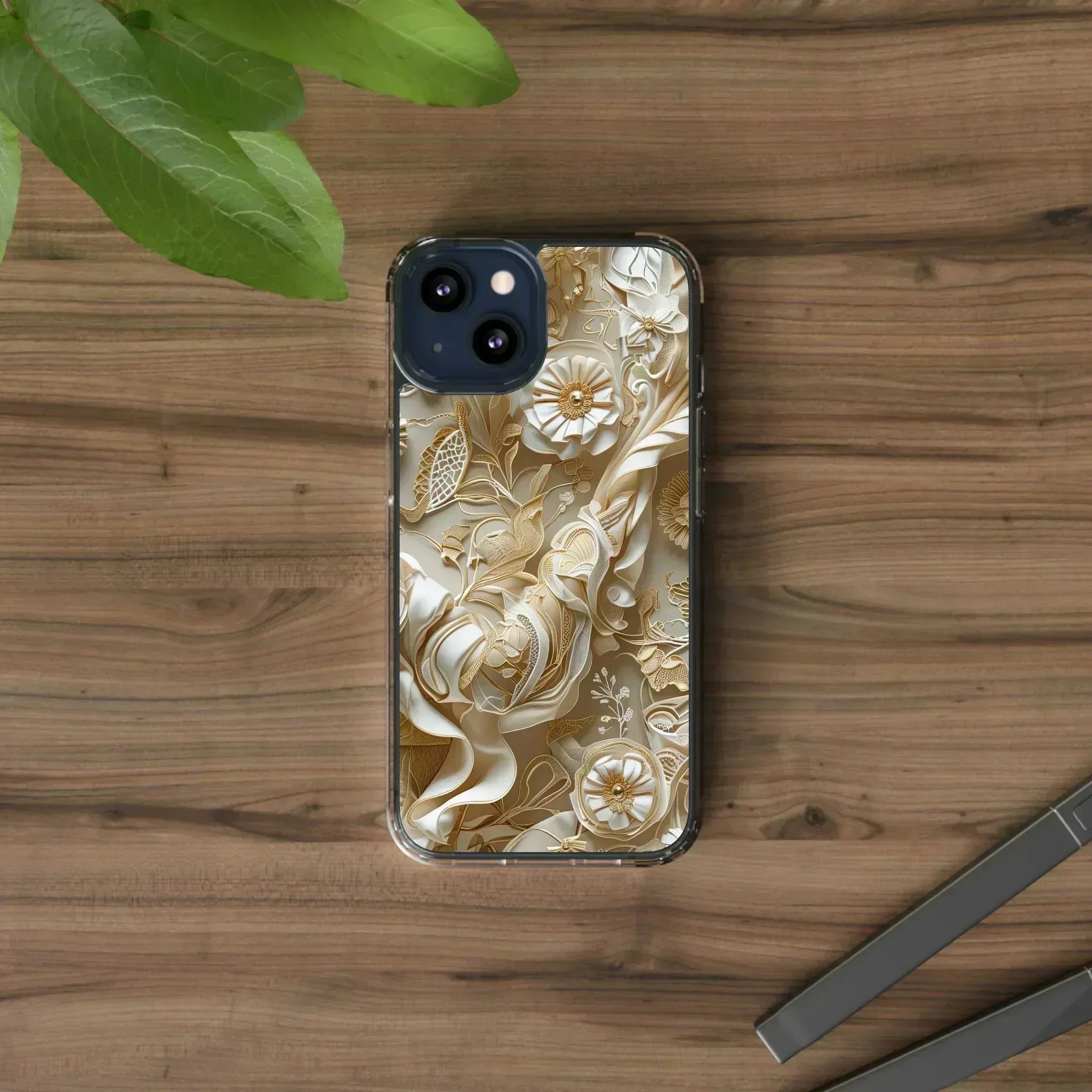 Minimalist Clear Phone Case for iPhone 12-16 and Samsung Galaxy S21 - KARARMDESIGN