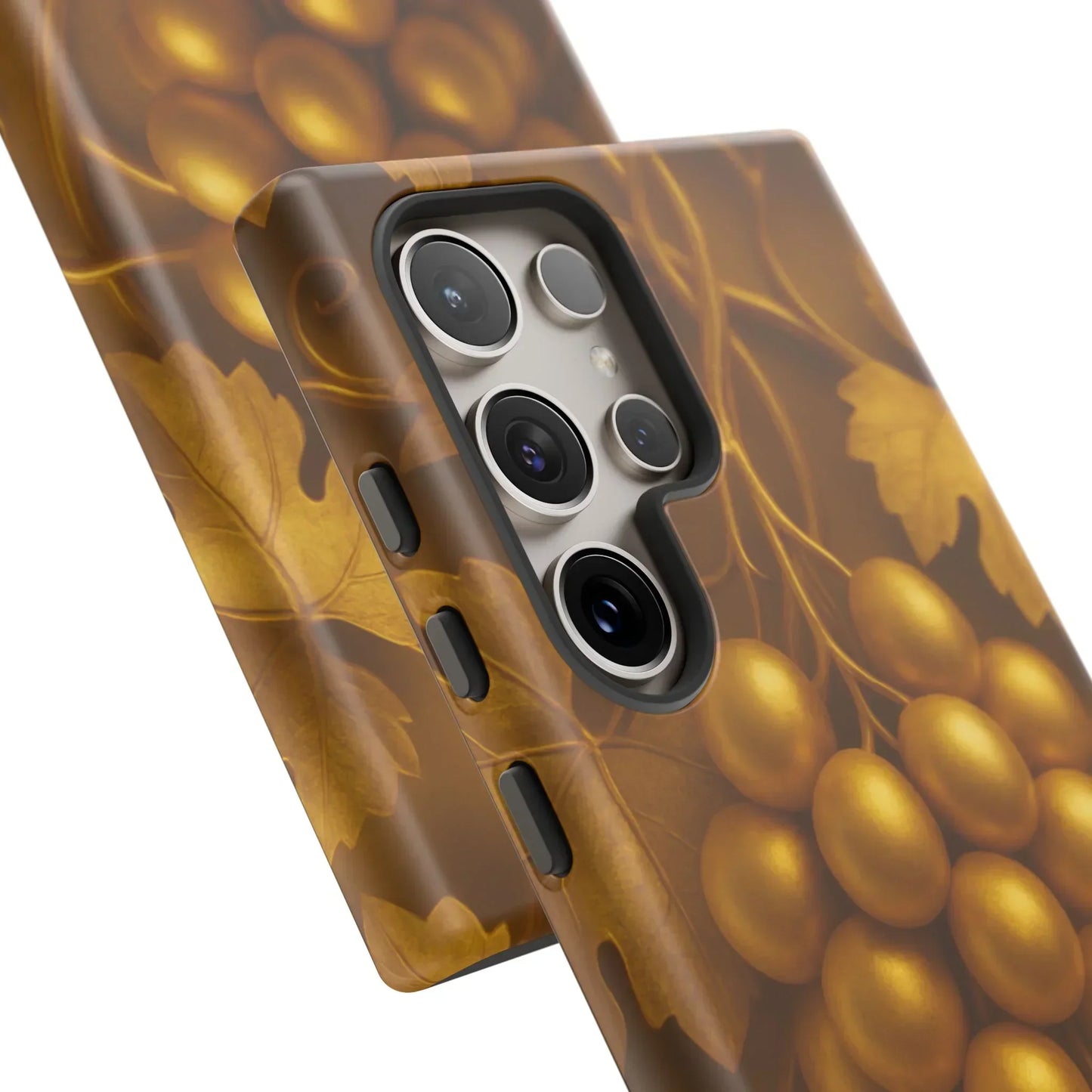 Golden Grapes Phone Case for Samsung Galaxy S10-S25 Models - KarArmDesign