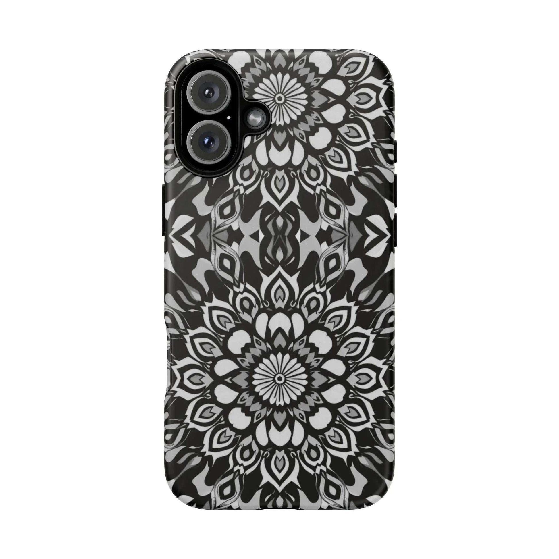 Mandala Phone Case for iPhone and Galaxy - KARARMDESIGN