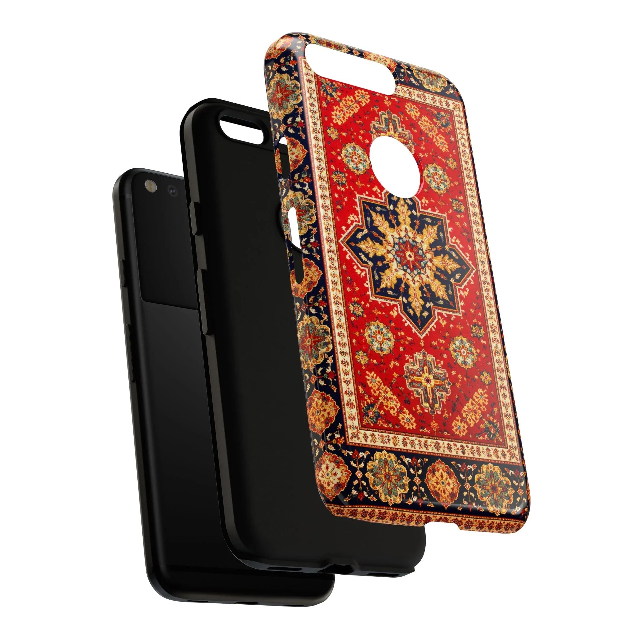 Armenian Carpet Design Phone Case for Galaxy and Pixel - KARARMDESIGN