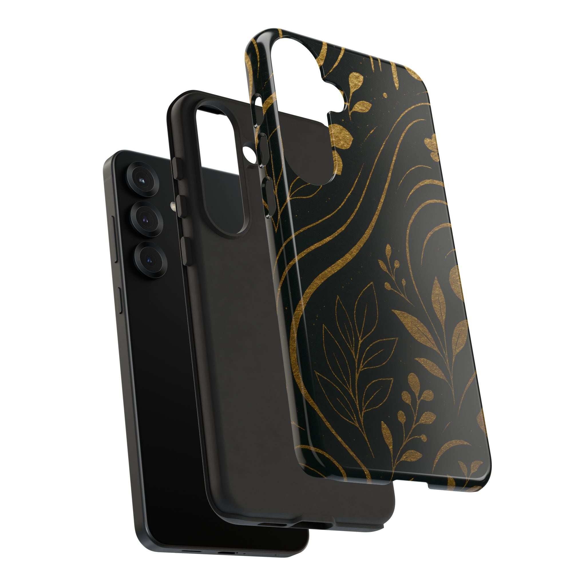 Gold Pattern Tough Phone Case for Samsung Galaxy & Google Pixel