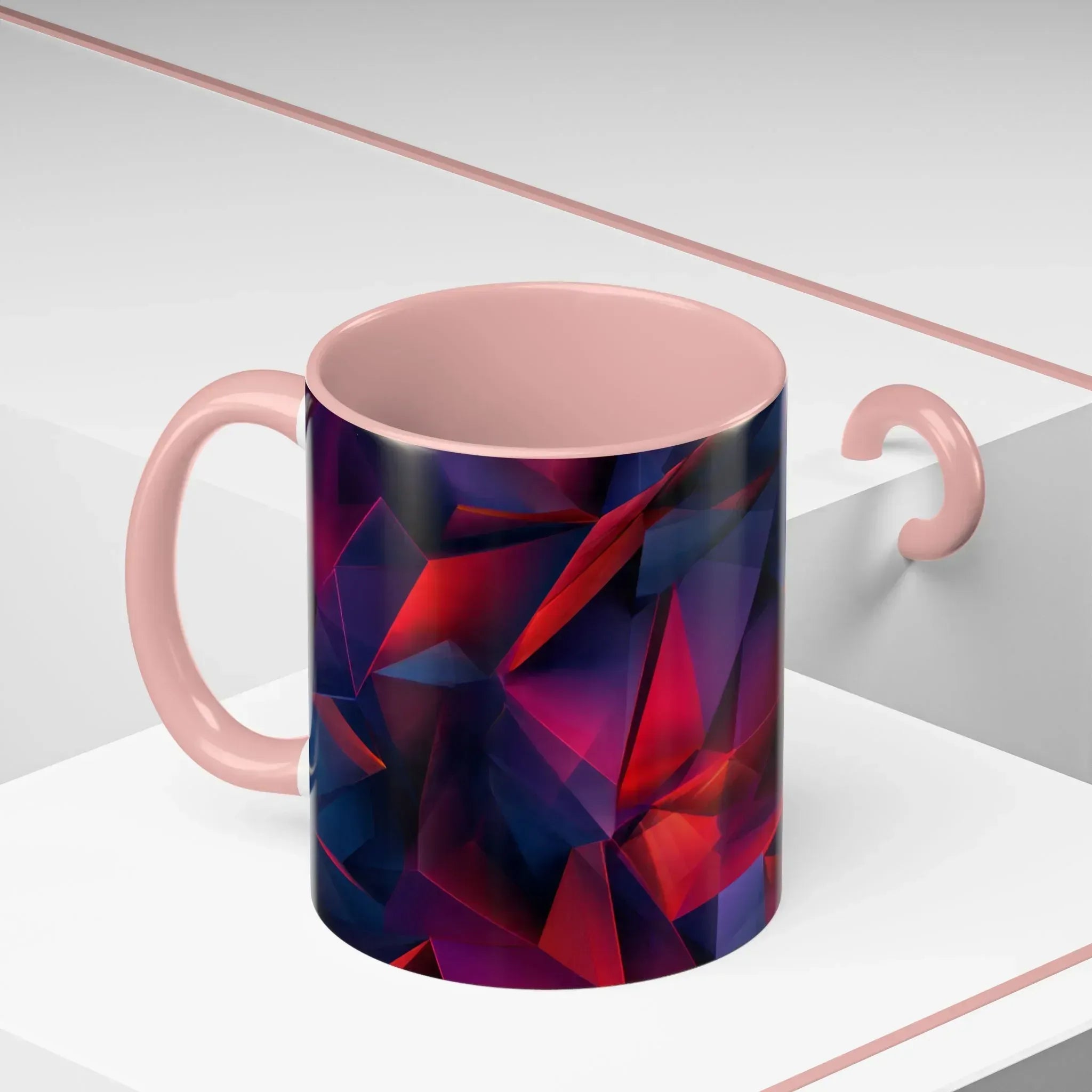 Crystalline Ember Ceramic Mug - Accent Coffee Mug (11, 15oz) - KARARMDESIGN