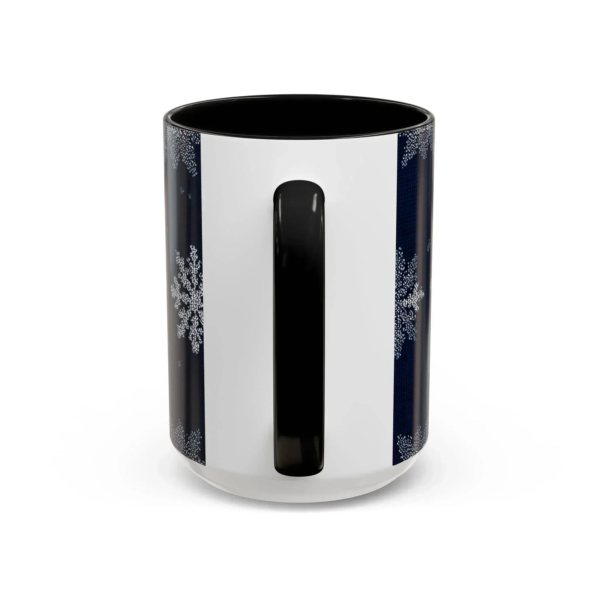 Snowflake Mug - Accent Coffee Mug (11, 15oz) - KARARMDESIGN