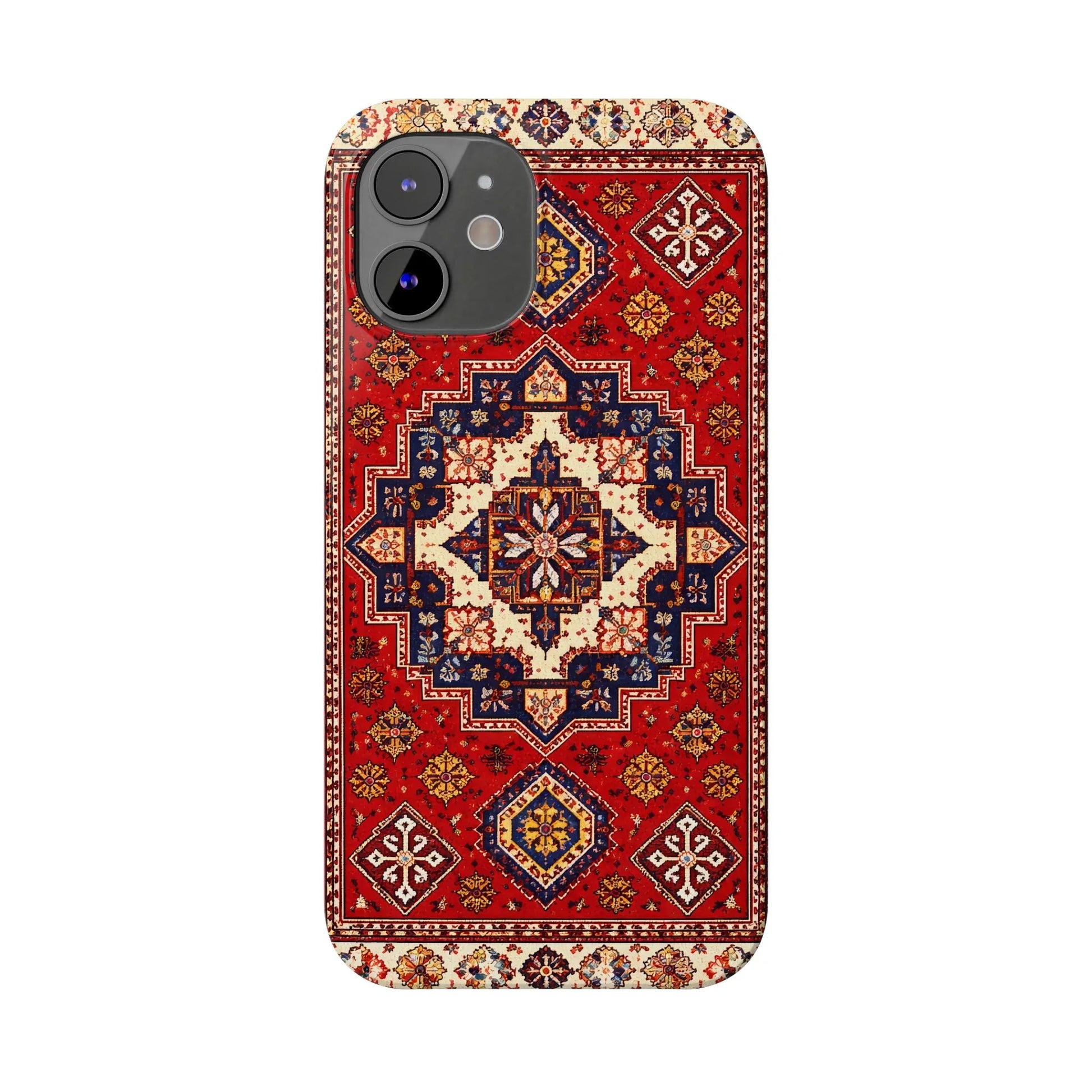 Armenian Carpet Pattern Phone Case for iPhone 11-16 - KARARMDESIGN