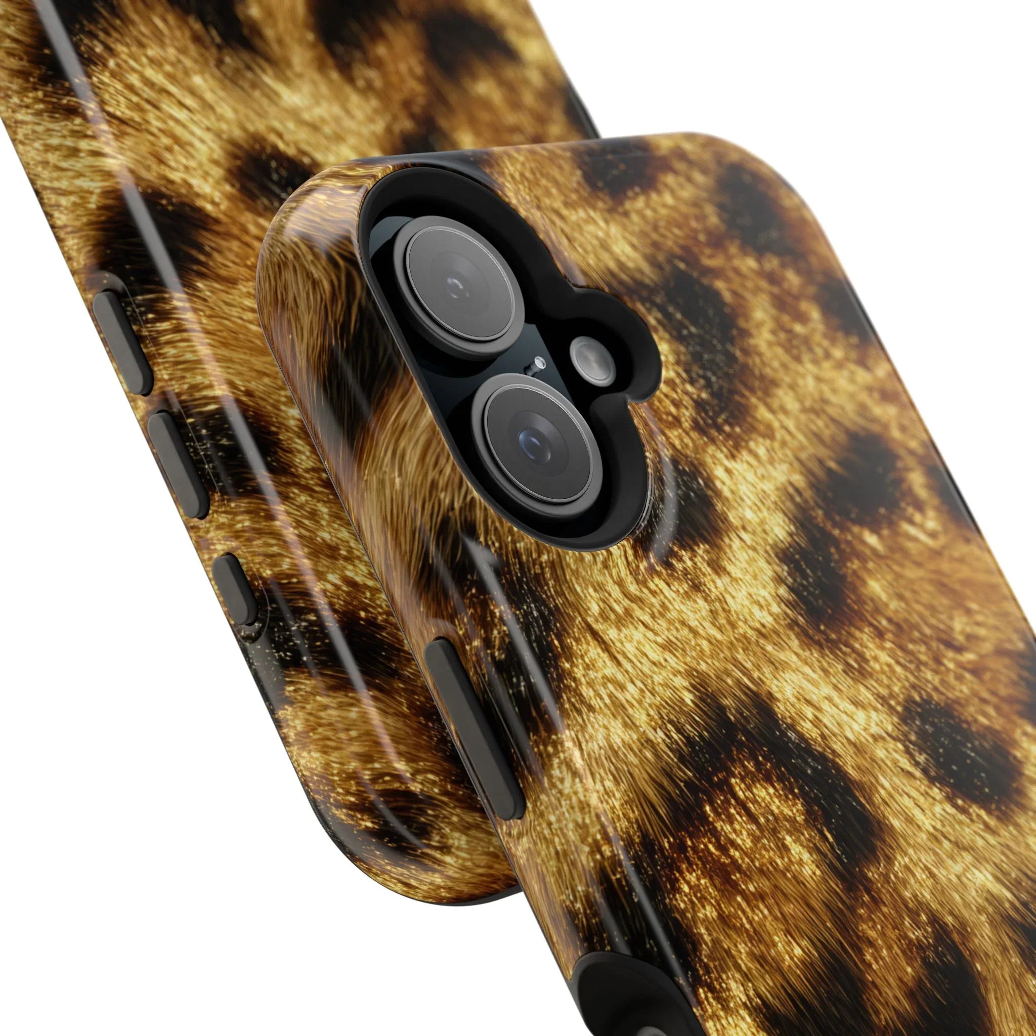 Leopard Print Phone Case for iPhone 13-17 - KARARMDESIGN