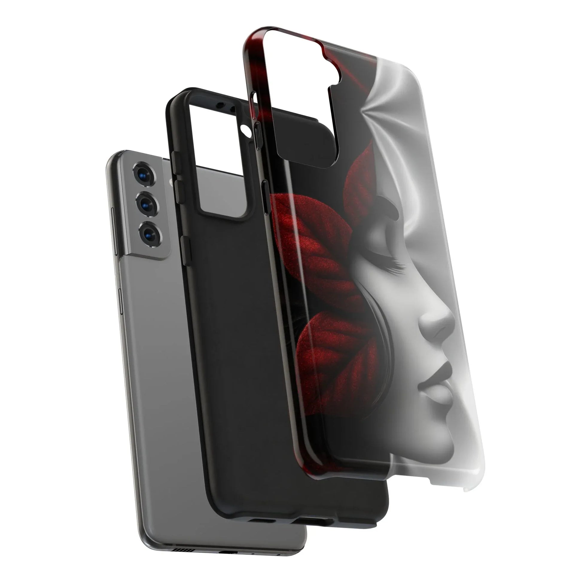 Whispered Grace Phone Case for iPhone 11-17 and Galaxy S21-S25 - KARARMDESIGN