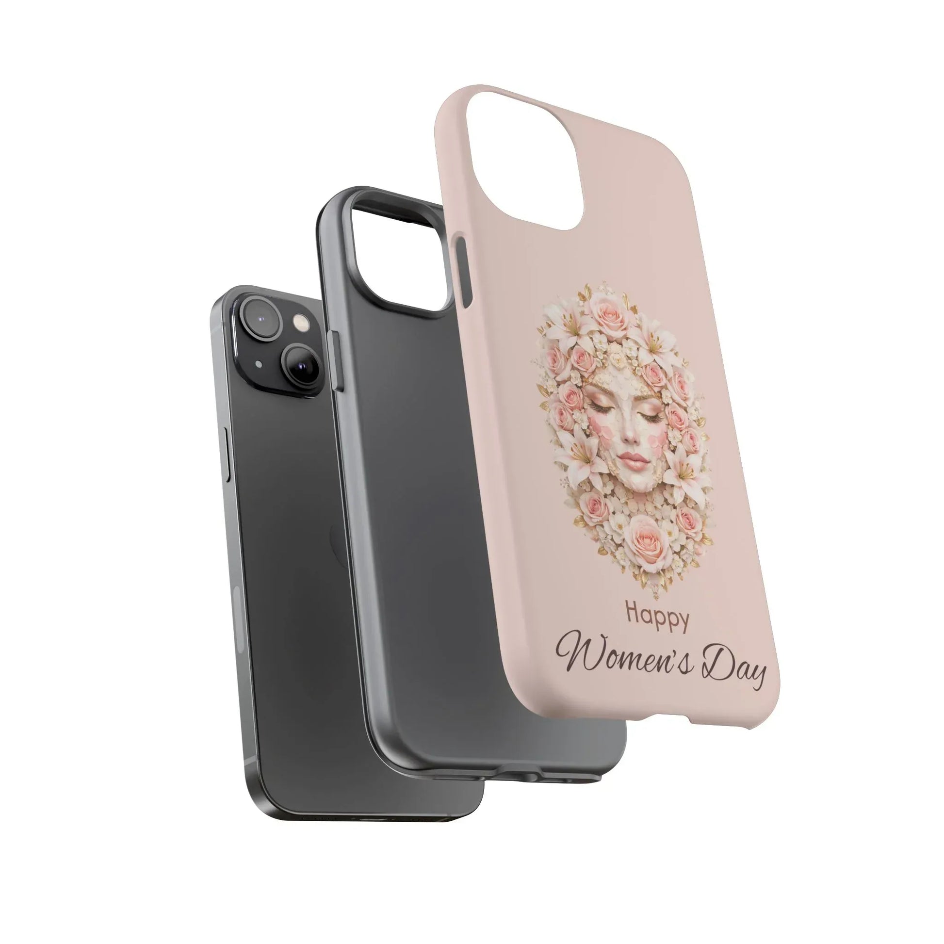 She Blooms Phone Case for iPhone 8-17 - KARARMDESIGN