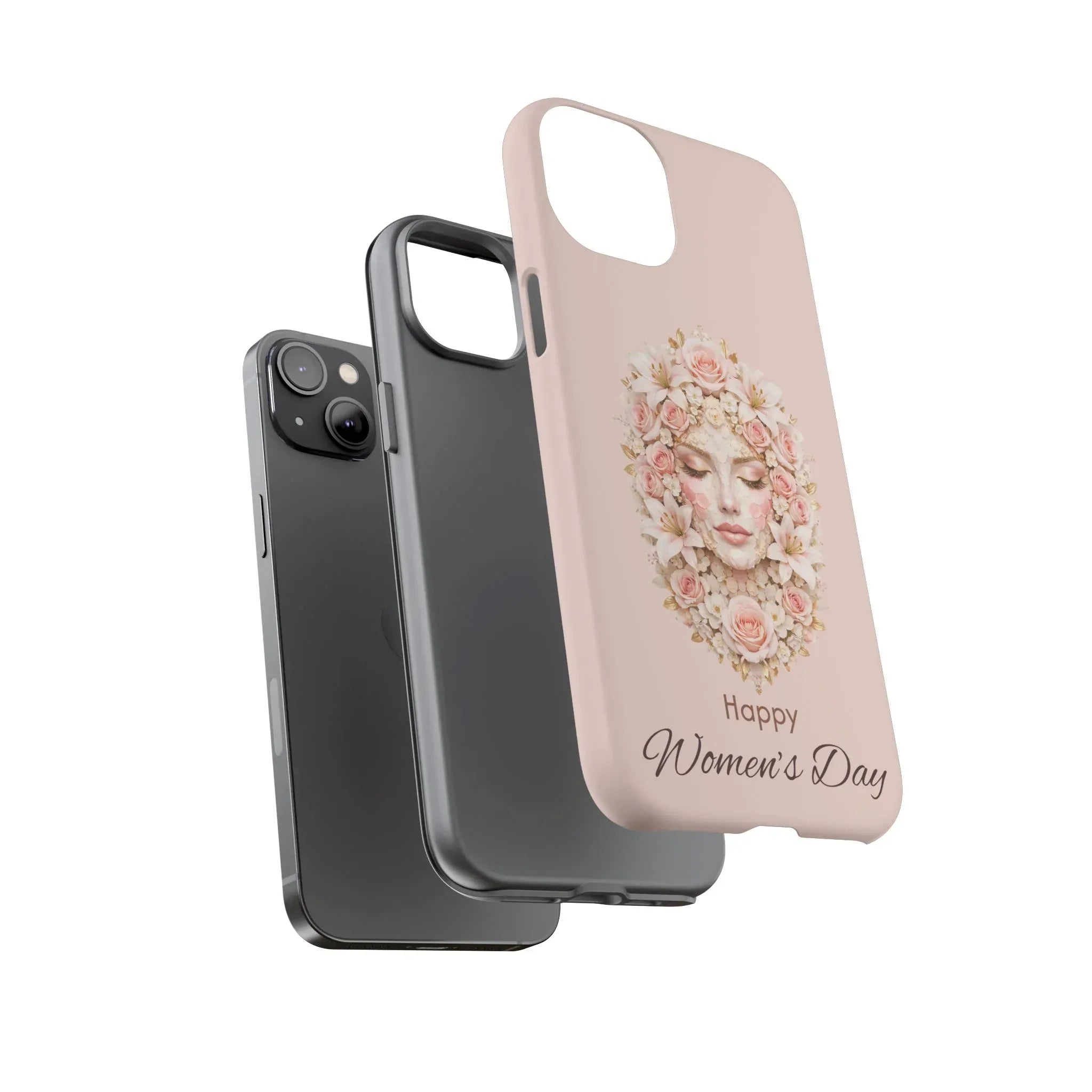 She Blooms Phone Case for iPhone 8-17 - KARARMDESIGN