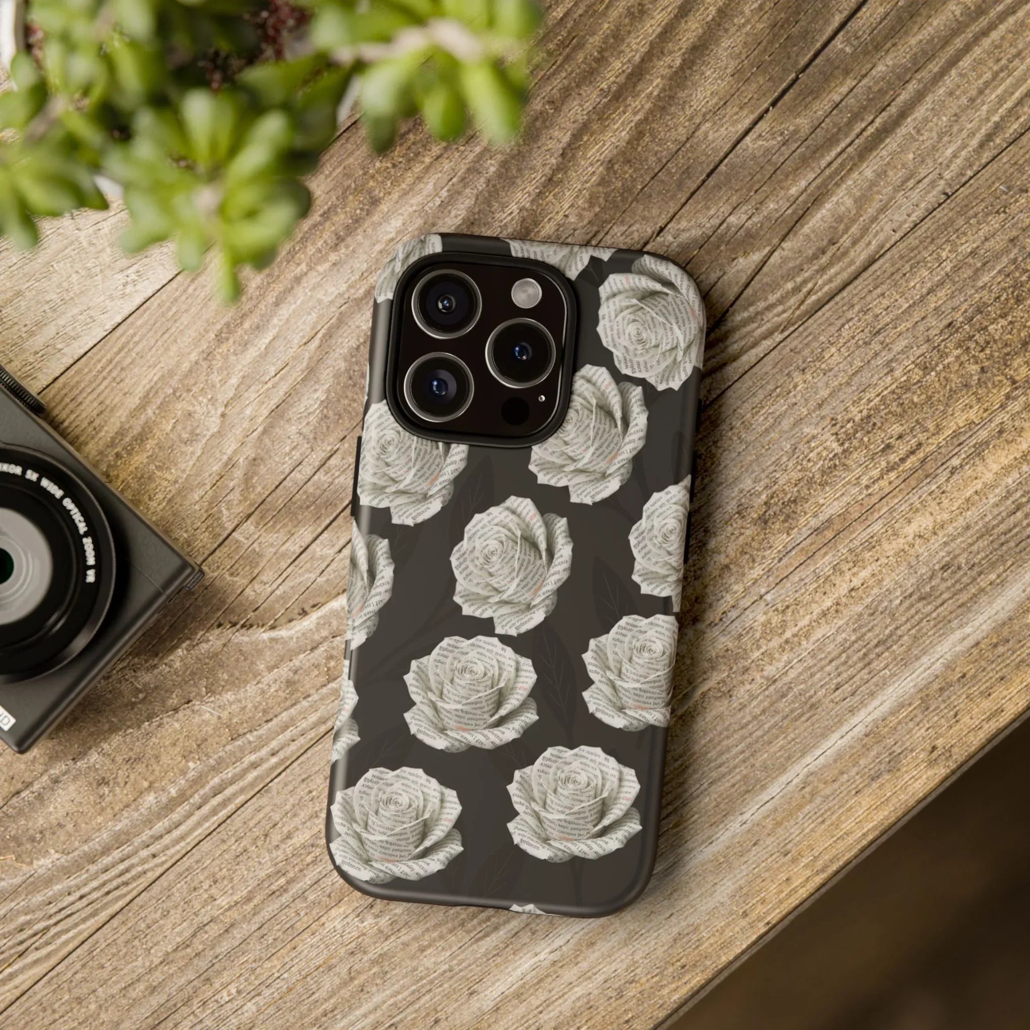 Silent Bloom Phone Case for iPhone 8-17 and Google Pixel 3-9 - KARARMDESIGN