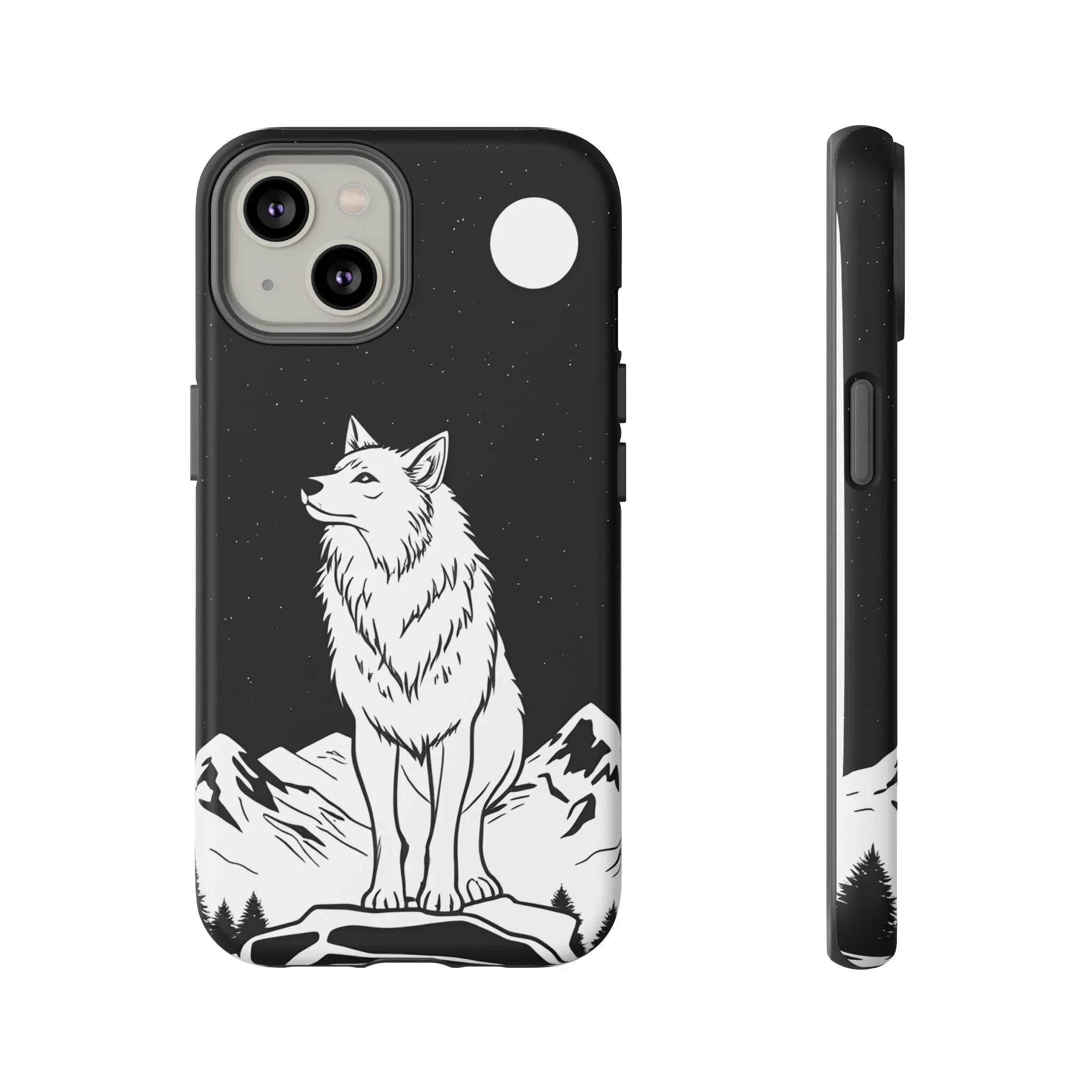 Majestic Wolf Phone Case for iPhone and Galaxy - KARARMDESIGN