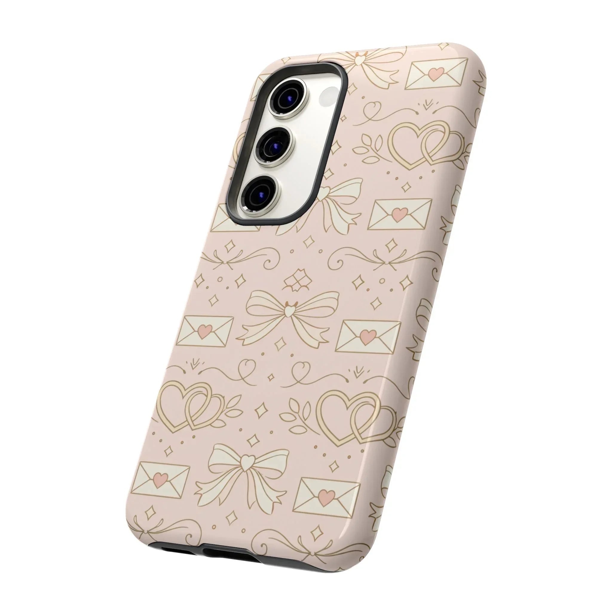 Sweet Romance Tough Phone Case for iPhone 11–17 & Galaxy S10–S25 - KARARMDESIGN