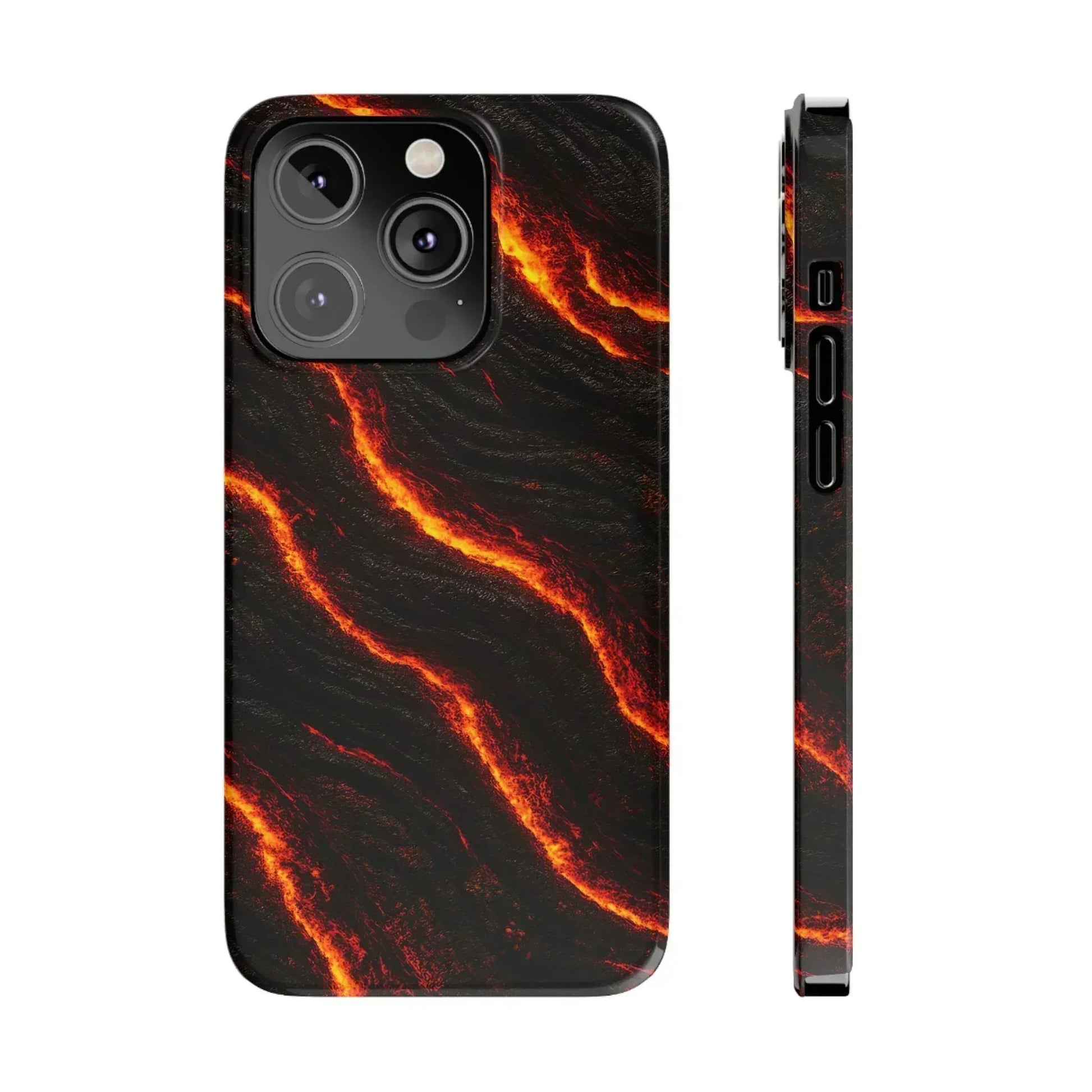 Lava Pulse Phone Case for iPhone 11-17 - KARARMDESIGN