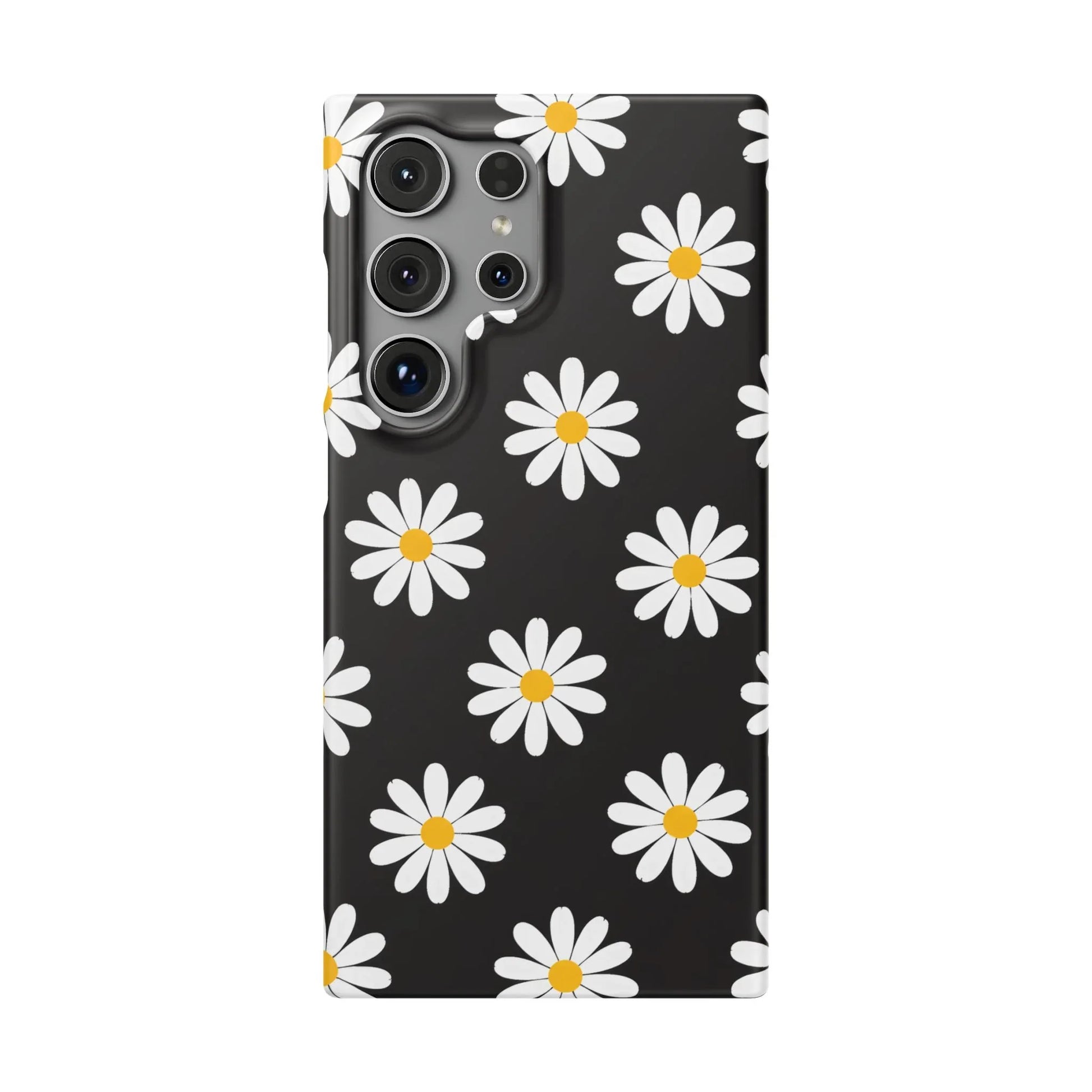 Daisy Charm Phone Case for iPhone 11-17 and Galaxy S20-S25 - KARARMDESIGN