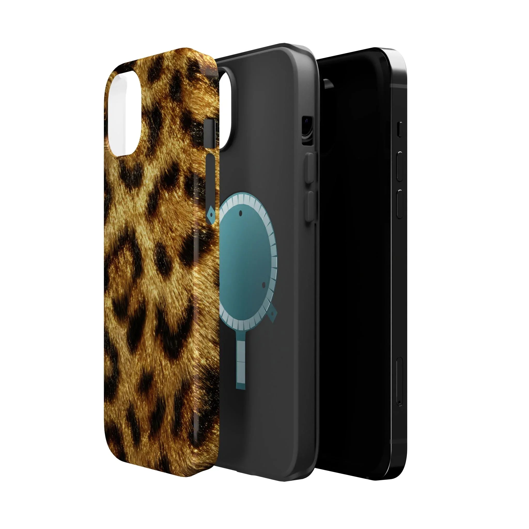 Leopard Print Phone Case for iPhone 13-17 - KARARMDESIGN