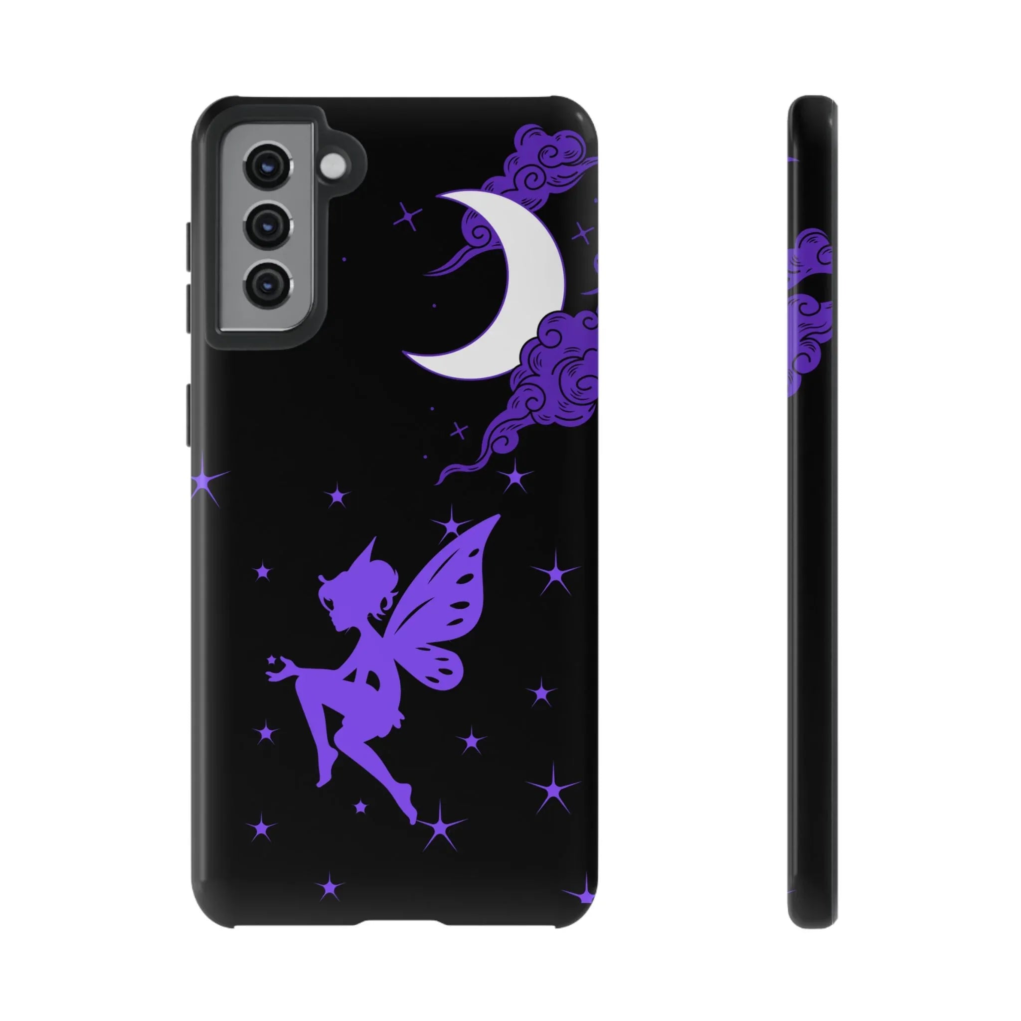 Moonlit Fairy Phone Case for iPhone 8-16 and Galaxy S10-S23 - KARARMDESIGN